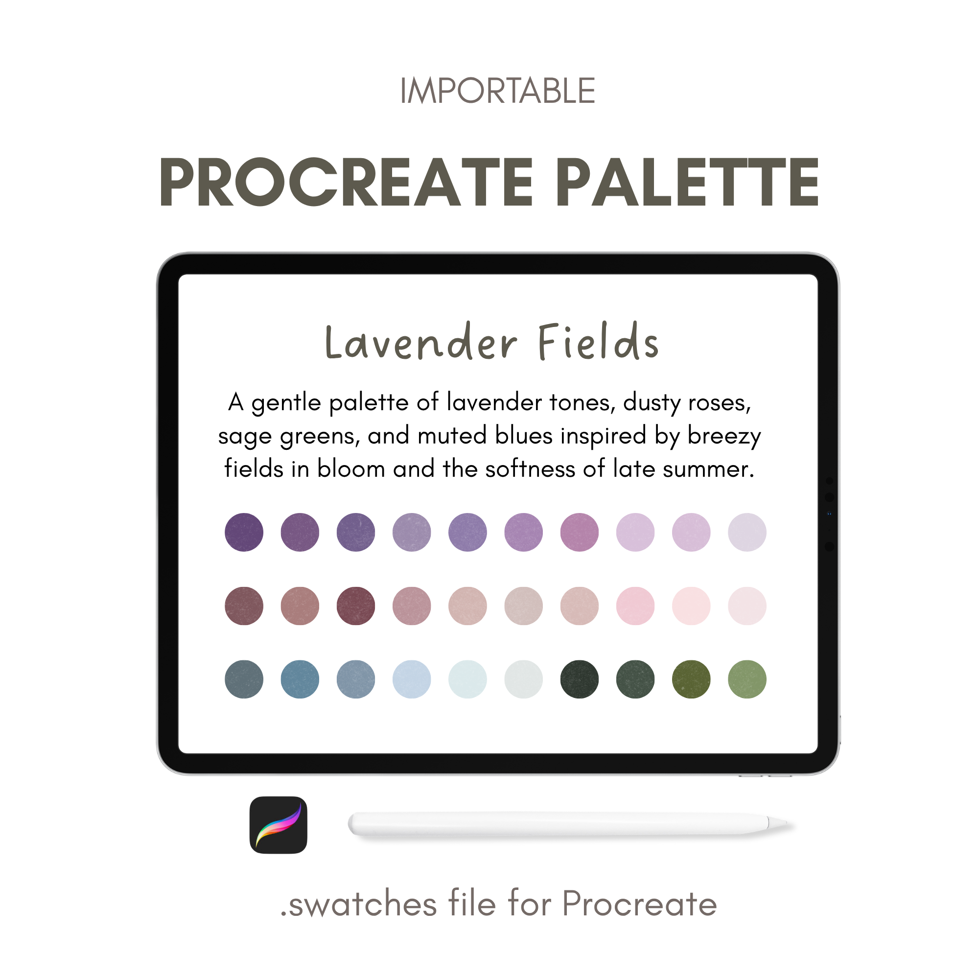 Lavender Fields Color Palette