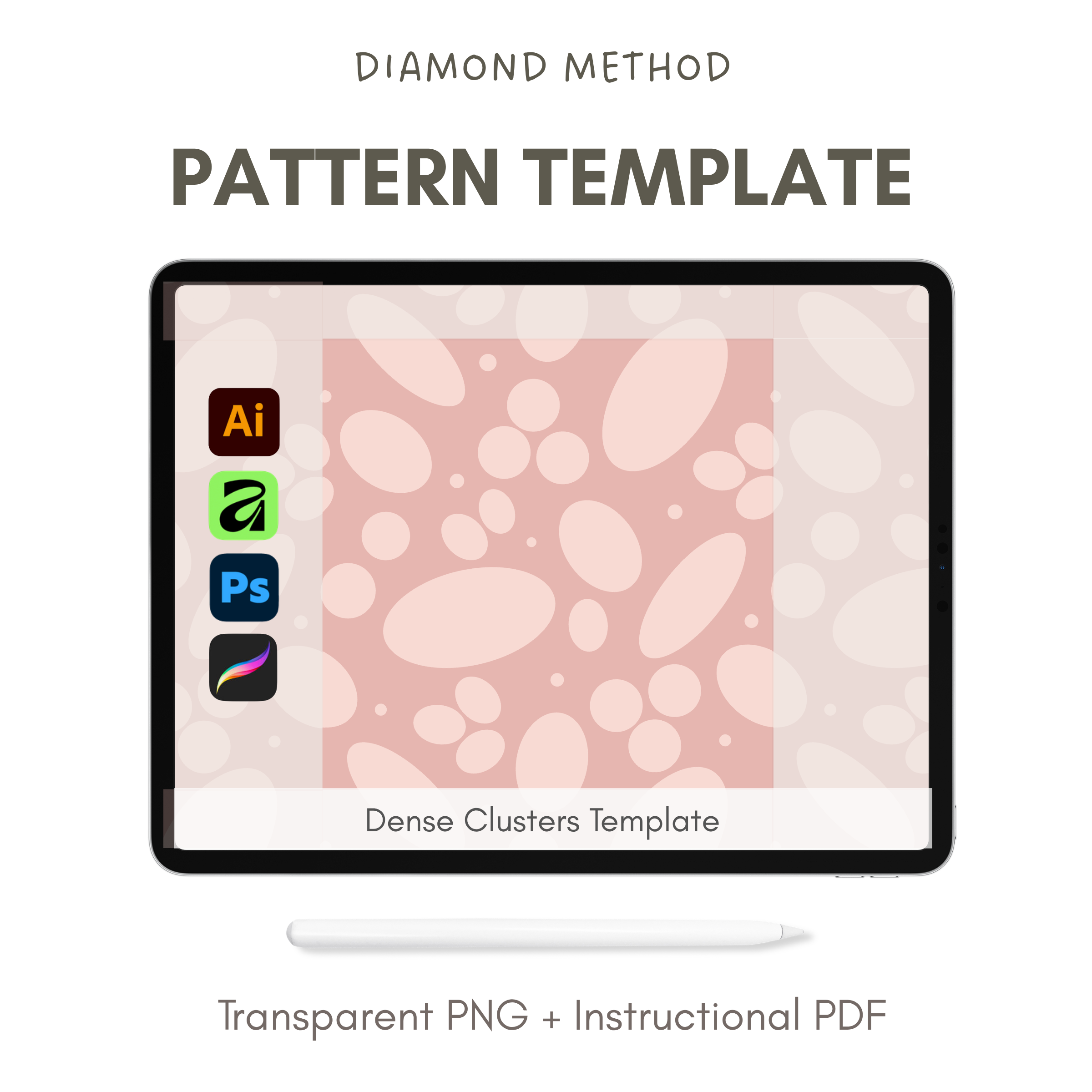 Dense Clusters - Pattern Layout Template