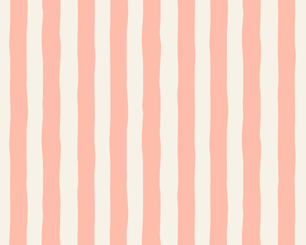 Rainy Days Coordinate - Peach Stripe