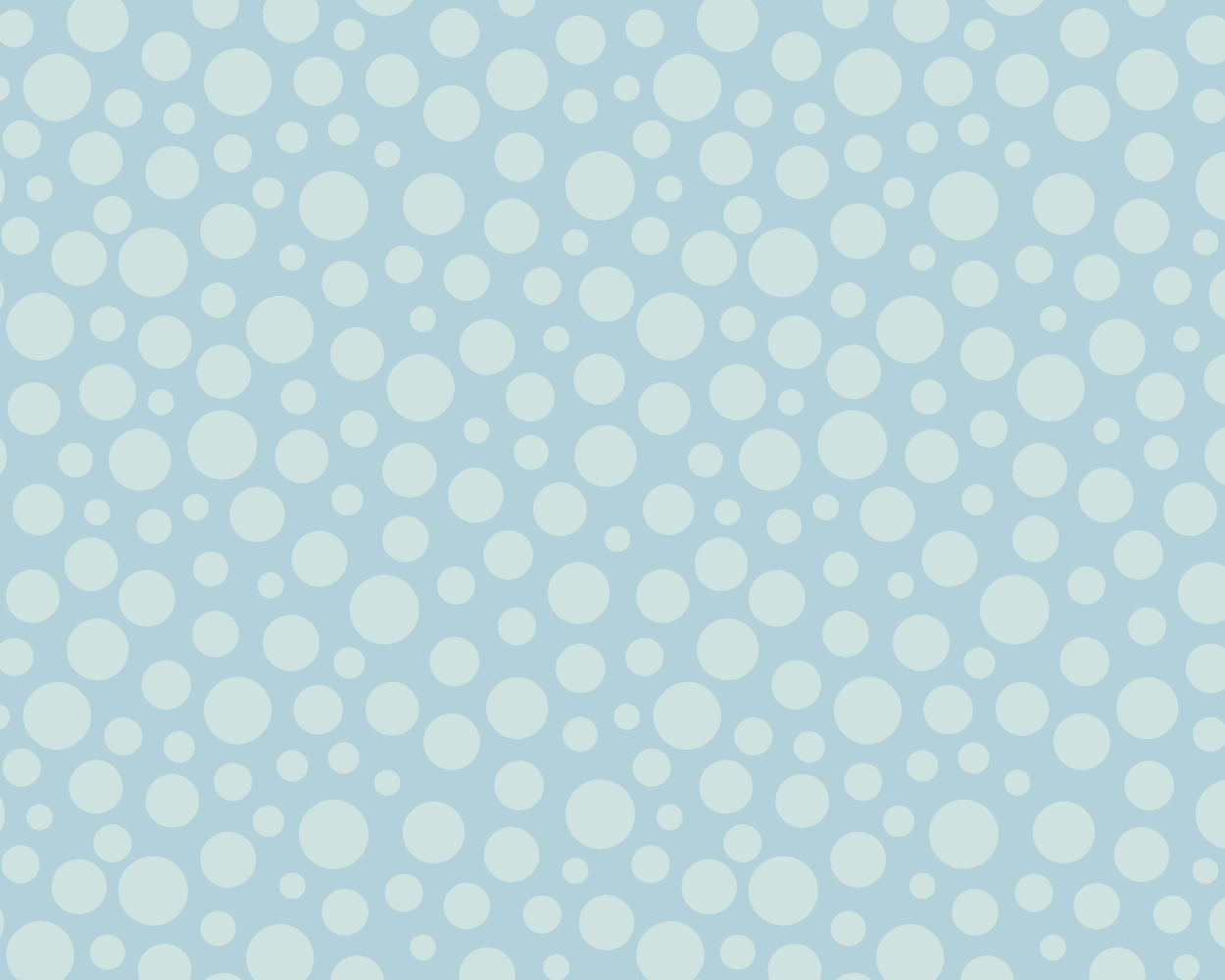 "Rainy Days" Dots Coordinate - Misty Blue