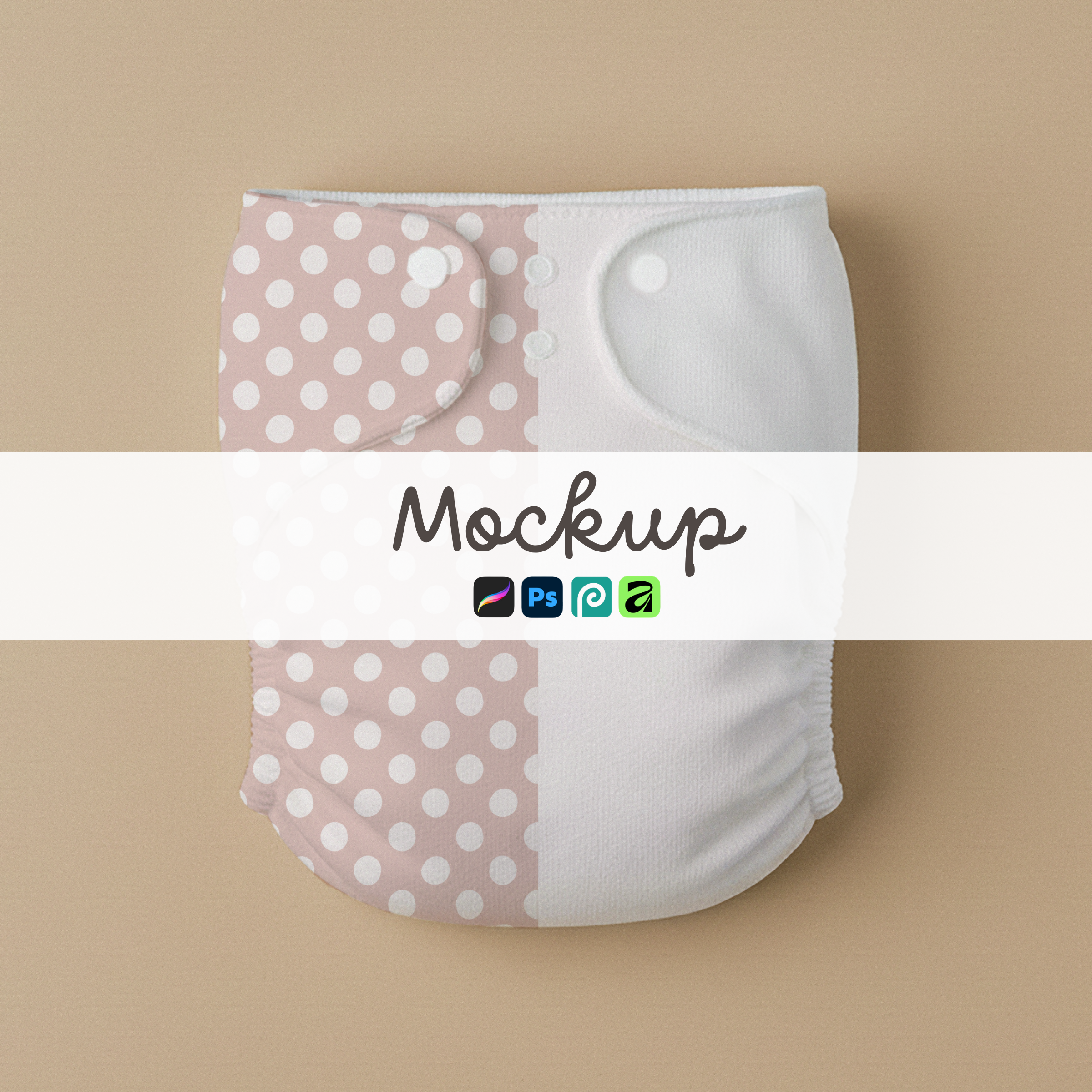Cloth Diaper Mockup
