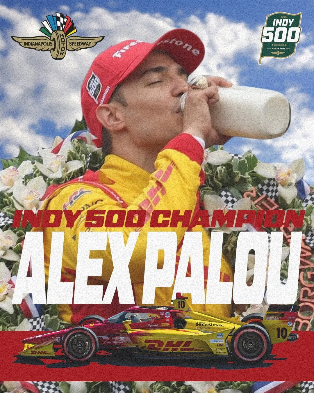 Alex Palou - 2025 Indy 500 Champion
.
.
.
.
Throwback to when I attended the 2025 Indianapolis 500 race and got to see this legend win in person.
.
.
.
#indy500 #alexpalou #motorsport #racing #f1