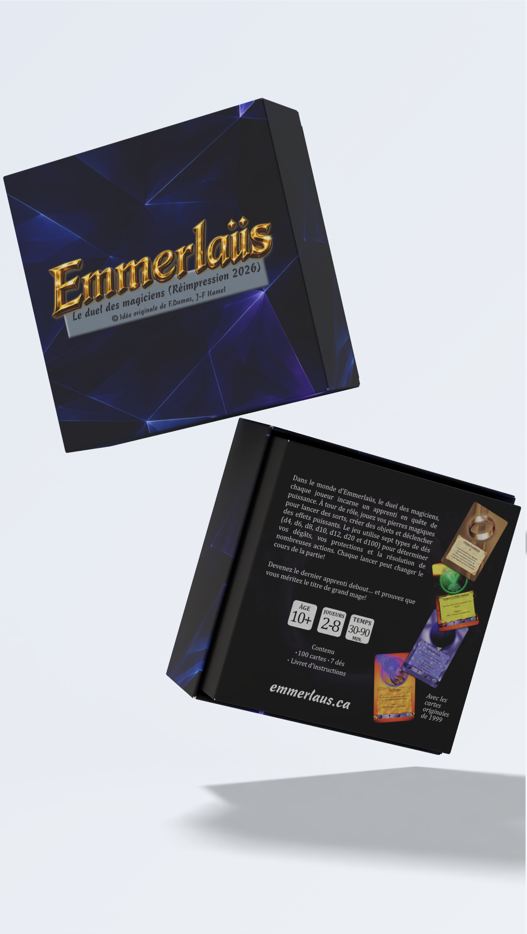 Emmerlaüs le duel des magiciens - Réimpression