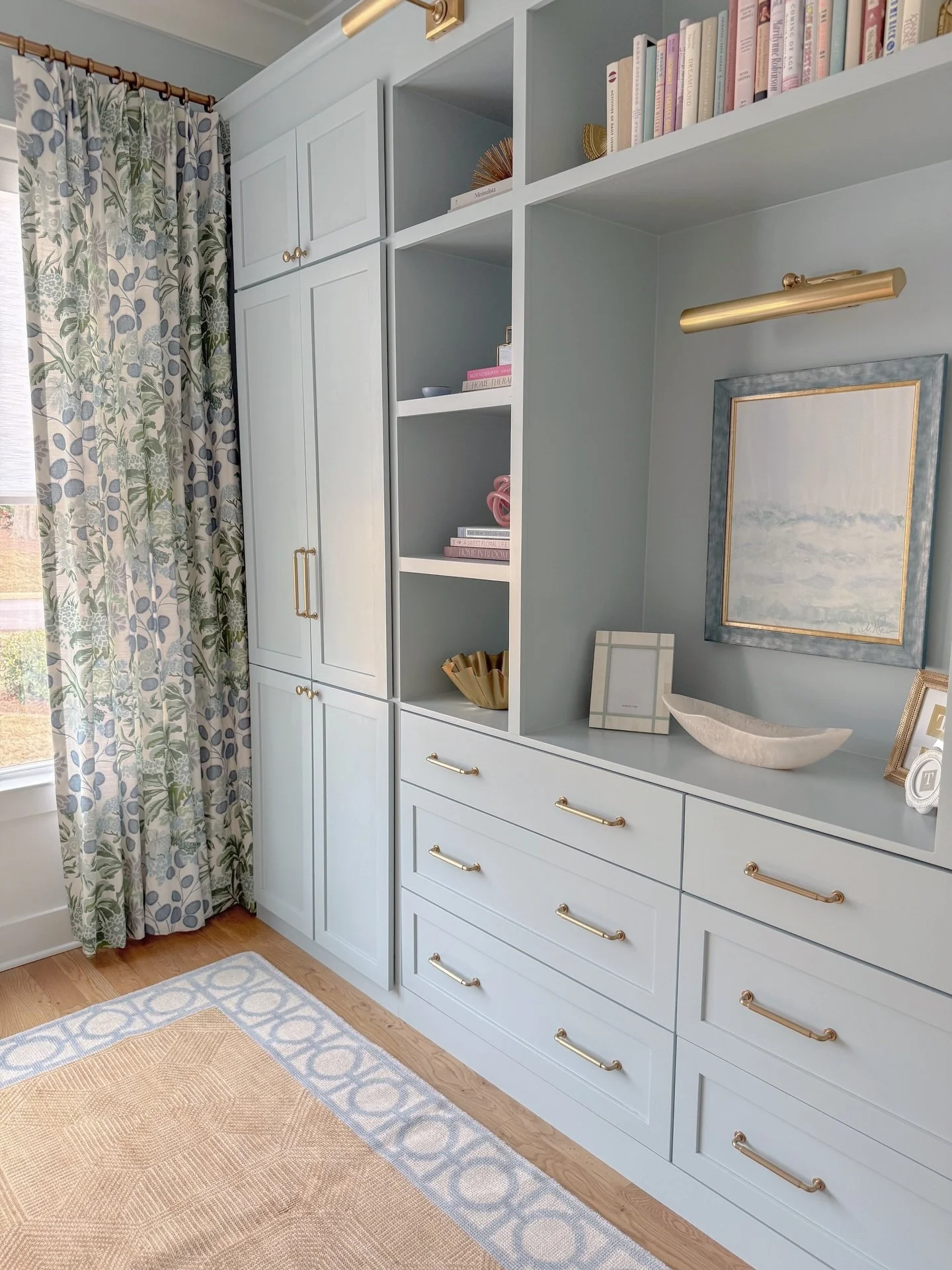 In-progress office project 🩵🩵🩵

One of the things I value most about my work is the women I get to design for. Nearly all of my clients are women building incredible lives, families and careers, and it&rsquo;s constantly inspiring to see the impac