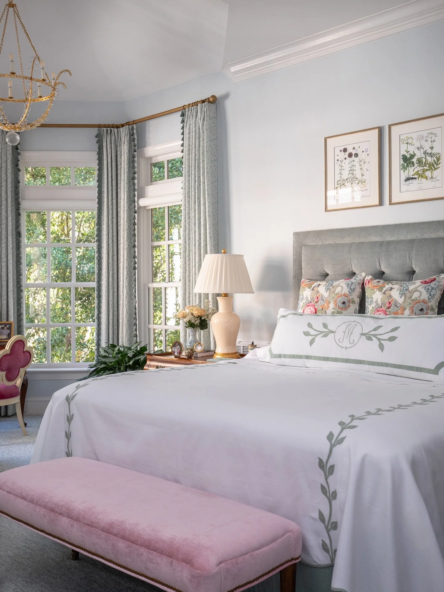 She&rsquo;s chic! She&rsquo;s timeless! A classic beauty!

This primary bedroom is a serene sanctuary that will truly stand the test of time. And it&rsquo;s even more special because it was designed for my parents. My toughest clients to date, for su