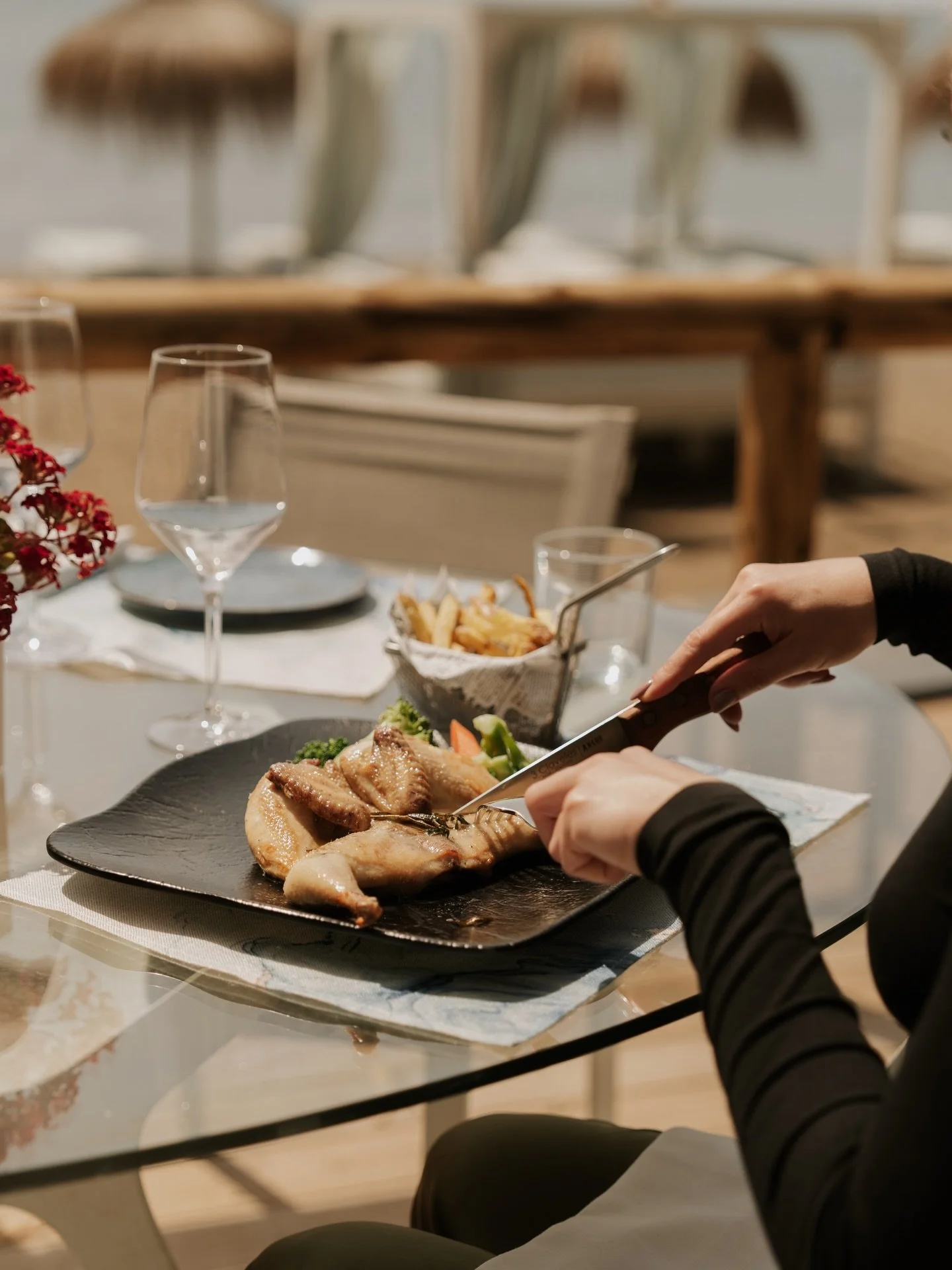 Mediterranean flavours in the paradise 🌴 Join us &amp; discover our new menu!