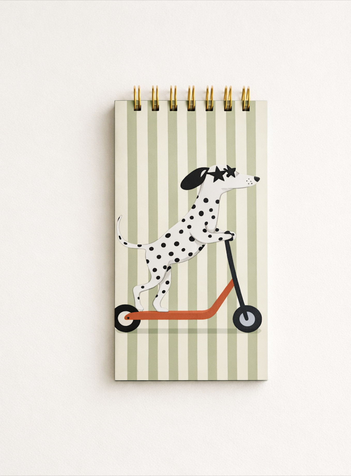 Libreta de notas "Perrito Patinando"