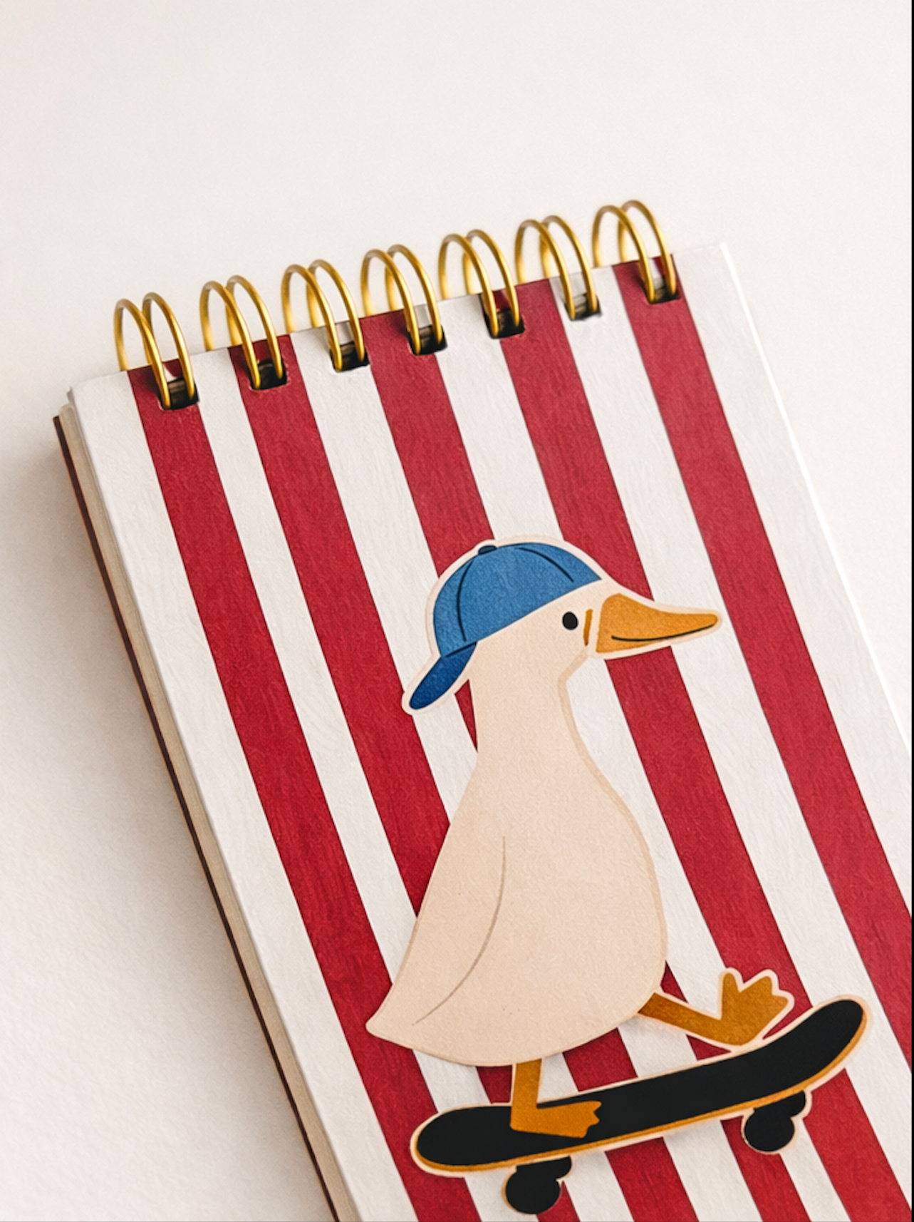 Libreta Creativa de Notas 'Pato Patinador'