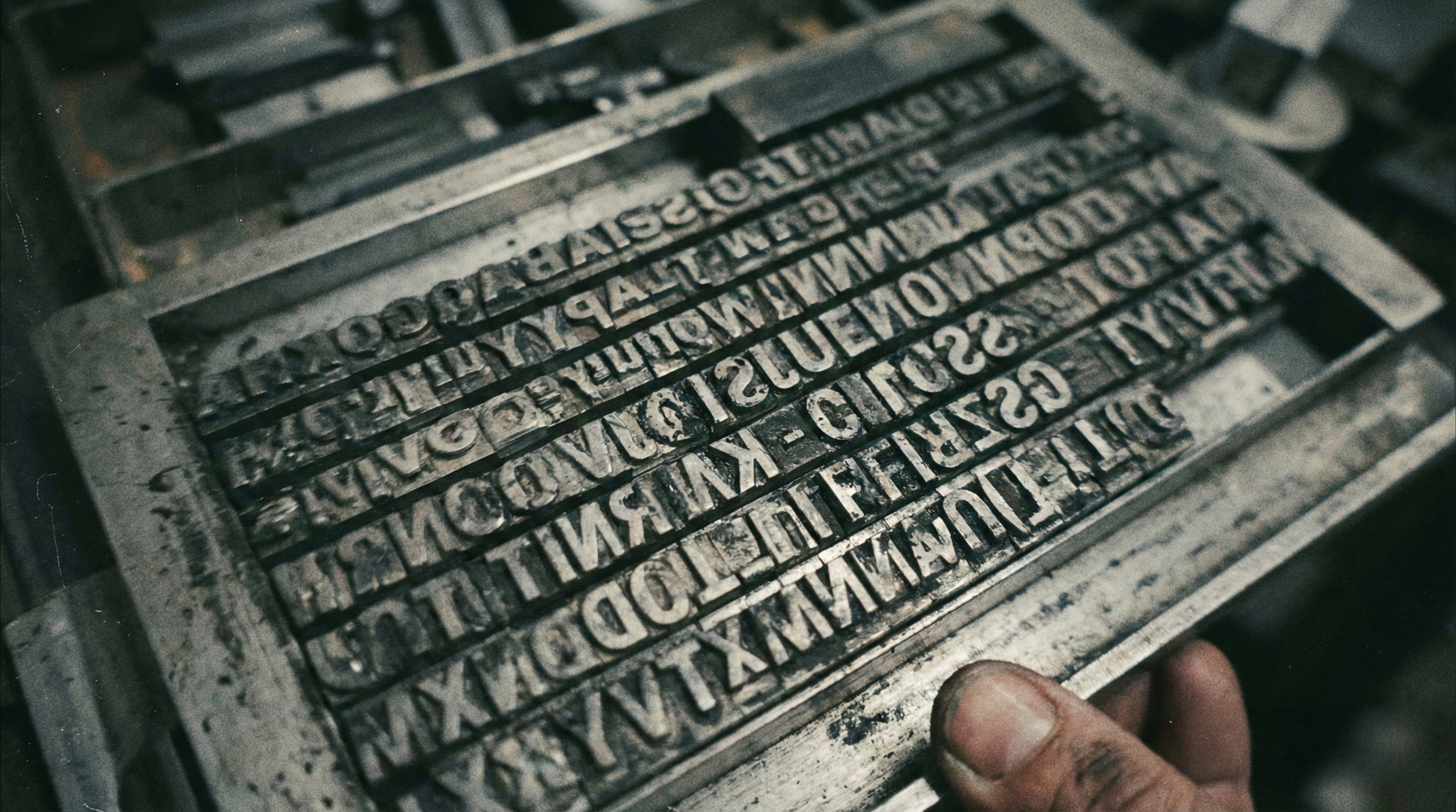 LA TYPOGRAPHIE EST UNE MILICE.