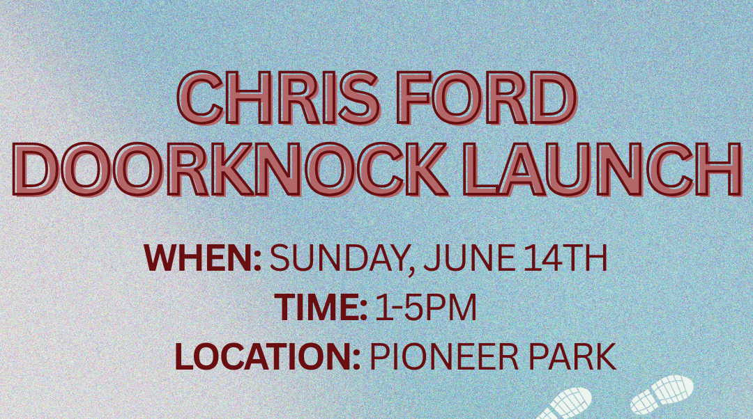 Chris Ford Doorknock Launch