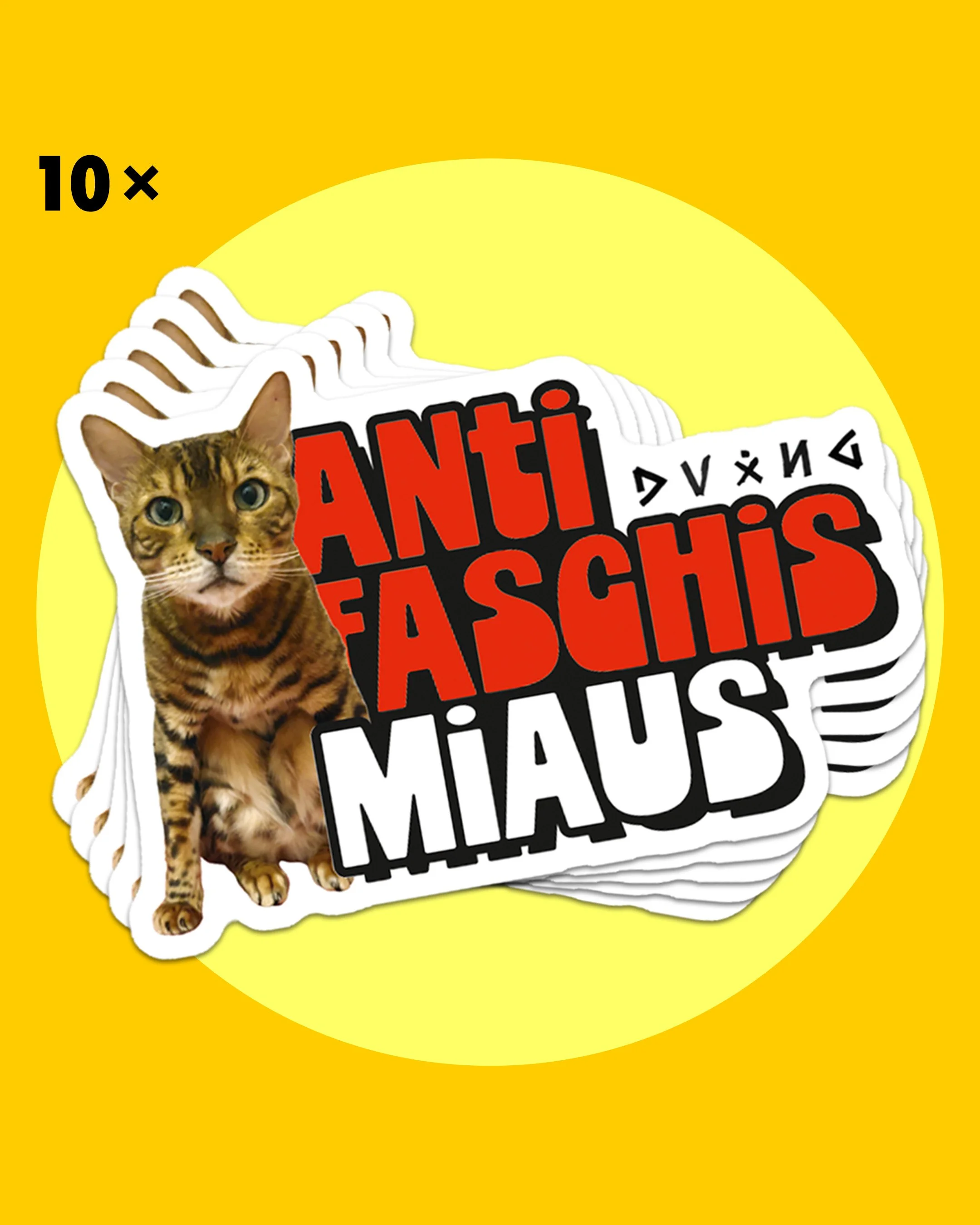 Antifaschismiaus Bundle (rot)
