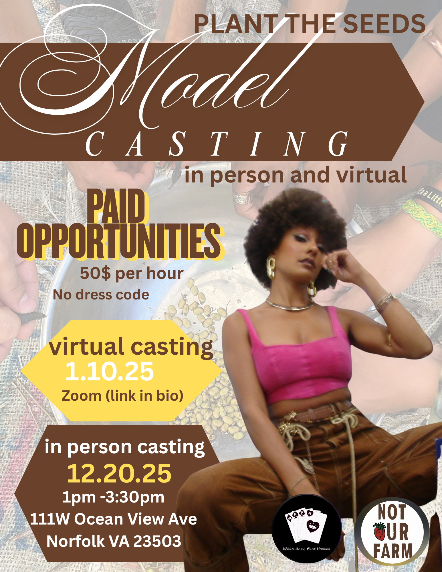 Plant the seeds fashion show