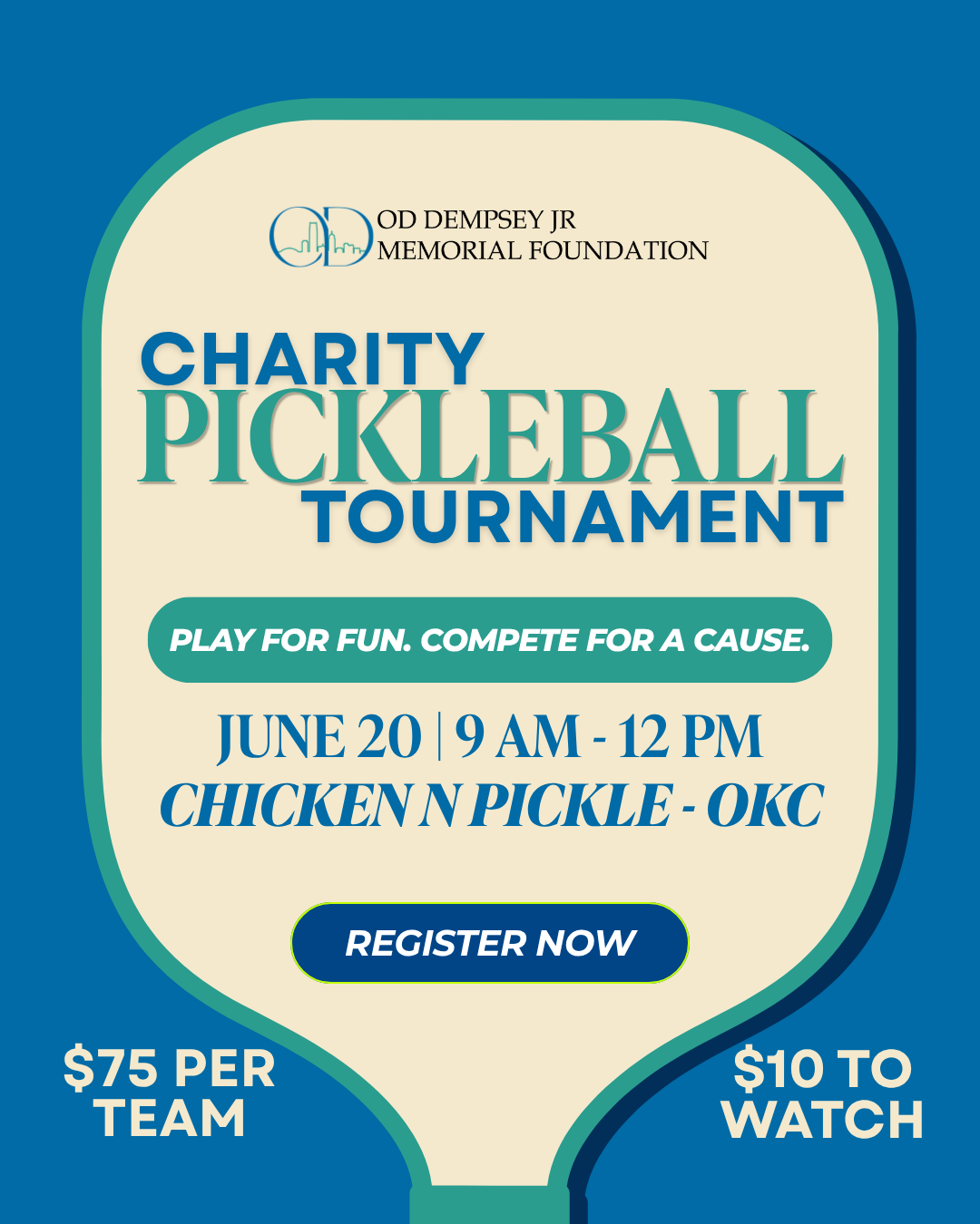 Charity Pickleball Tournament