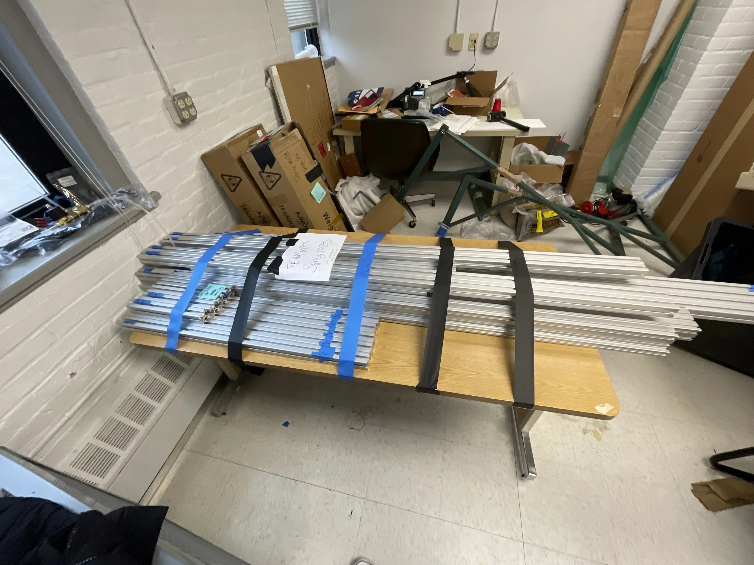 All of our raw 8020 bars arrived!