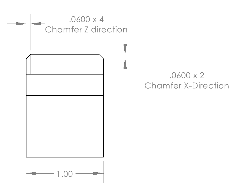 Bottom Part Front View