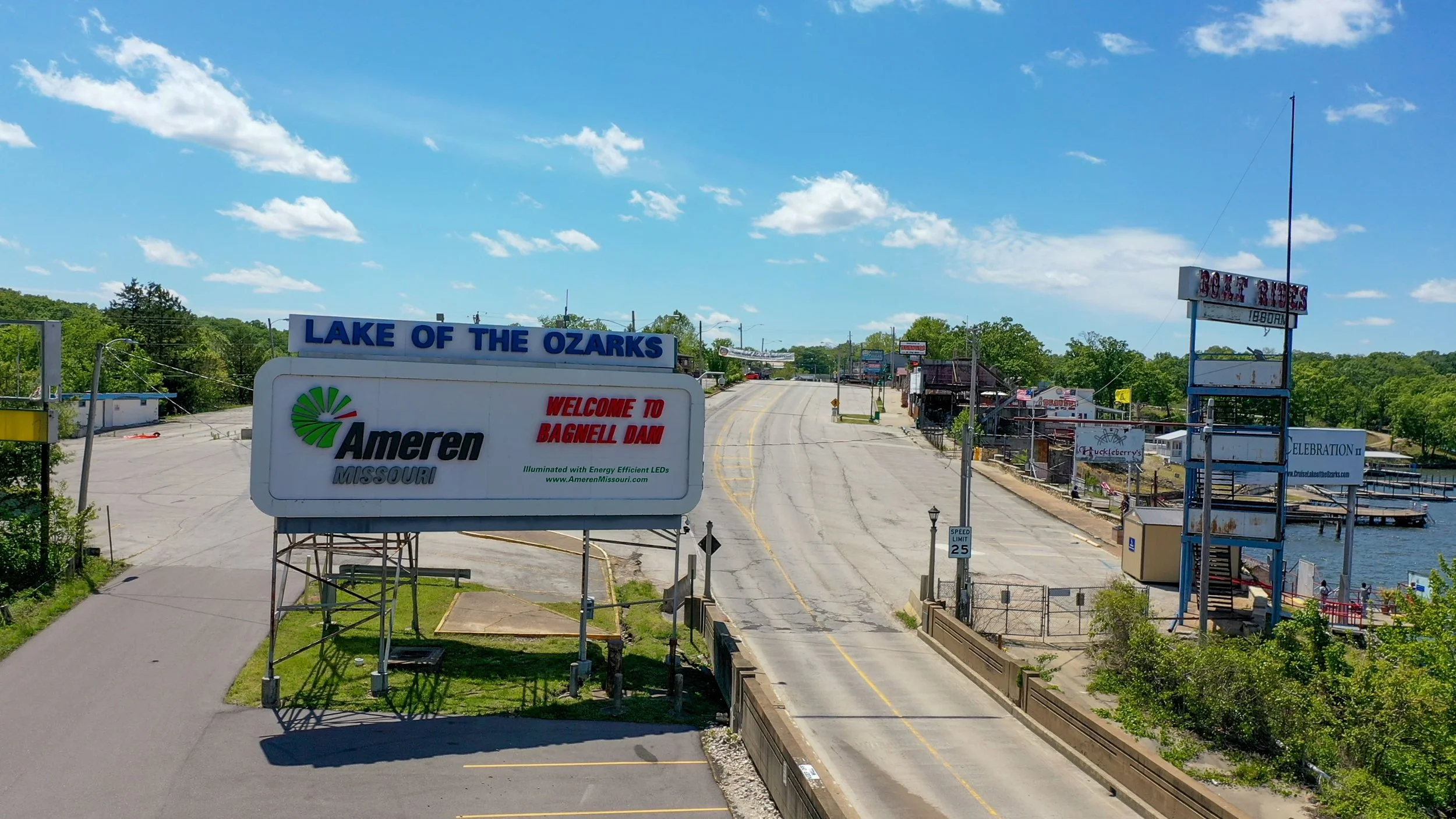 The Historic Bagnell Dam at Lake of the Ozarks