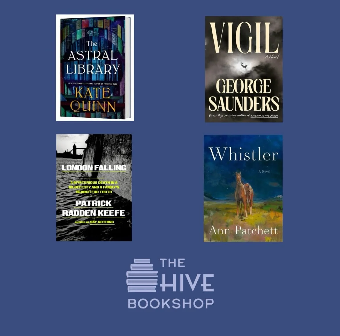 Last week we asked our Hive Bookshop friends and family to fill out a survey to help us shape the store when we open this spring. Here are some 2026 releases that many of you are looking forward to reading. We hope you&rsquo;ll consider buying them f