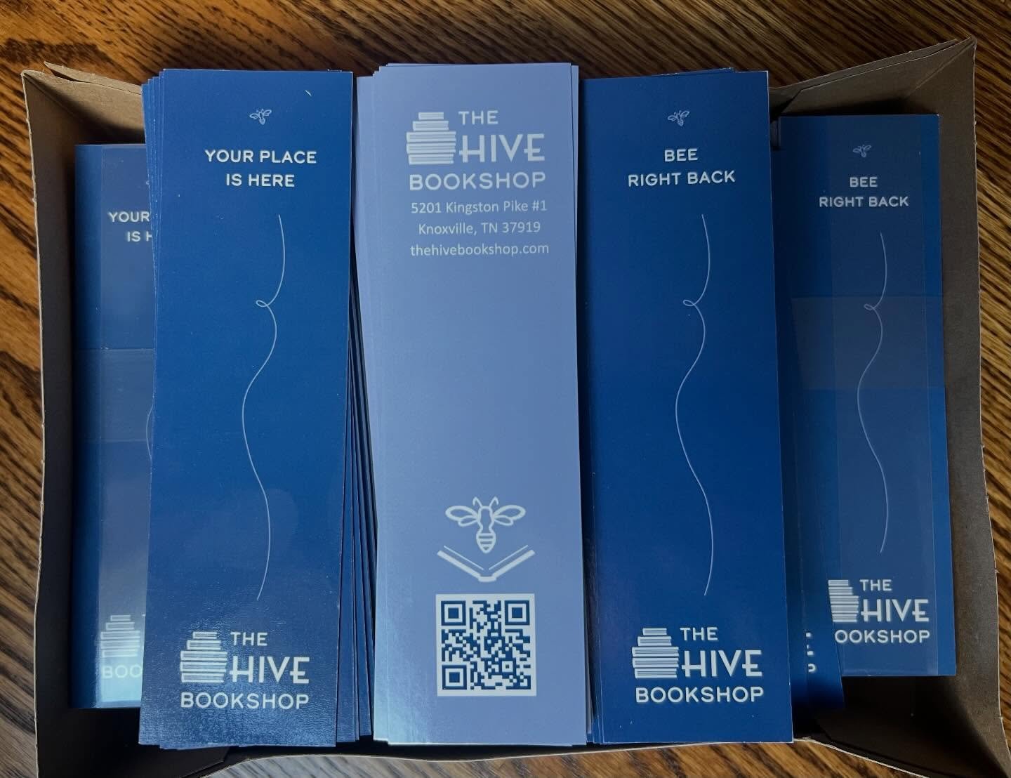 Lots of behind-the-scenes work happening over here. These beauties are our latest project: bookmarks designed by @staceywisemanart. We can&rsquo;t wait to share them with you.