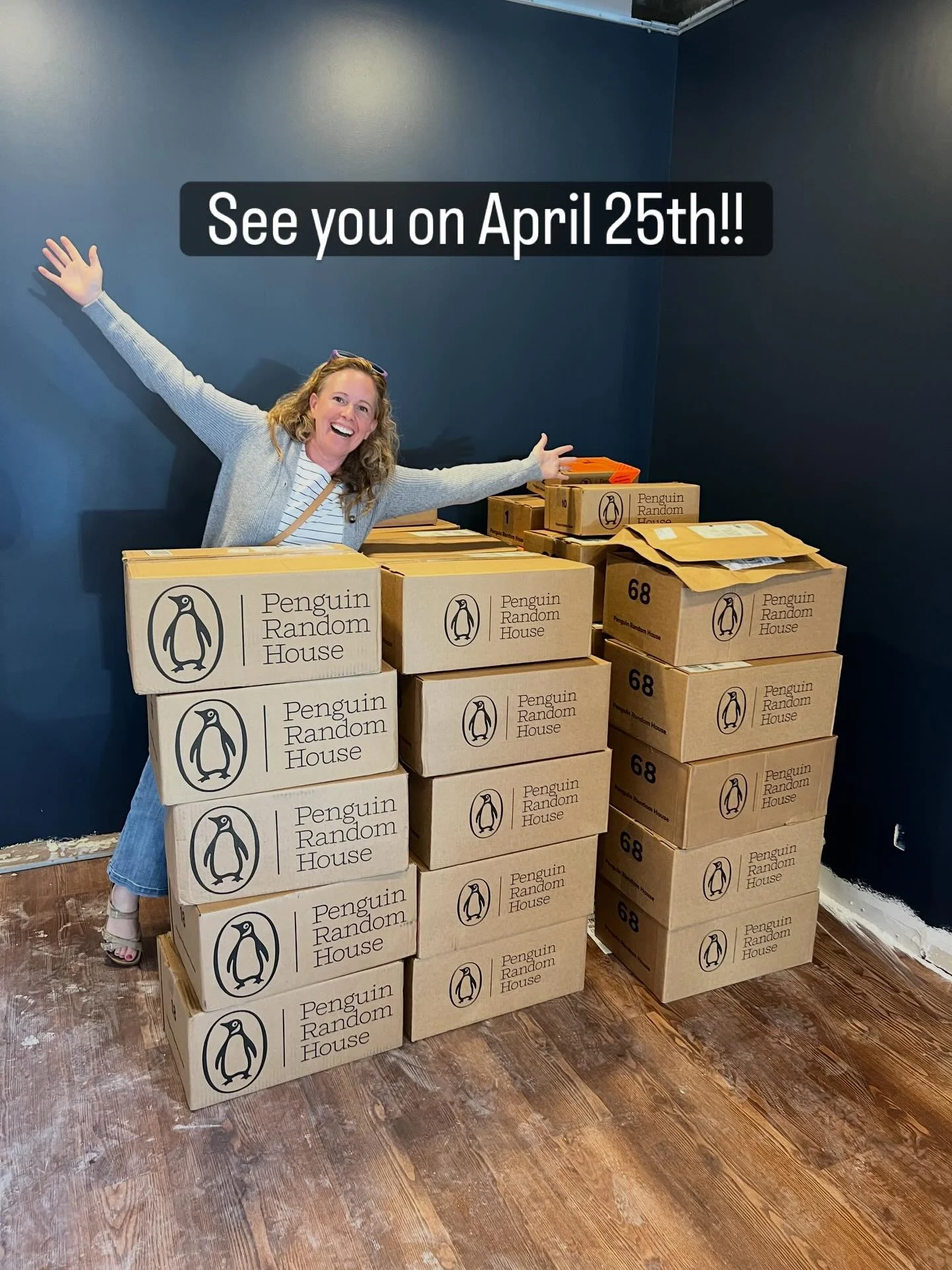 30+ boxes just landed. 

What&rsquo;s inside? Come see for yourself!

April 25th: our grand opening on Indie Bookstore Day. 🐝

#knoxville #indiebookstore #april25 #grandopening #thehivebookshop