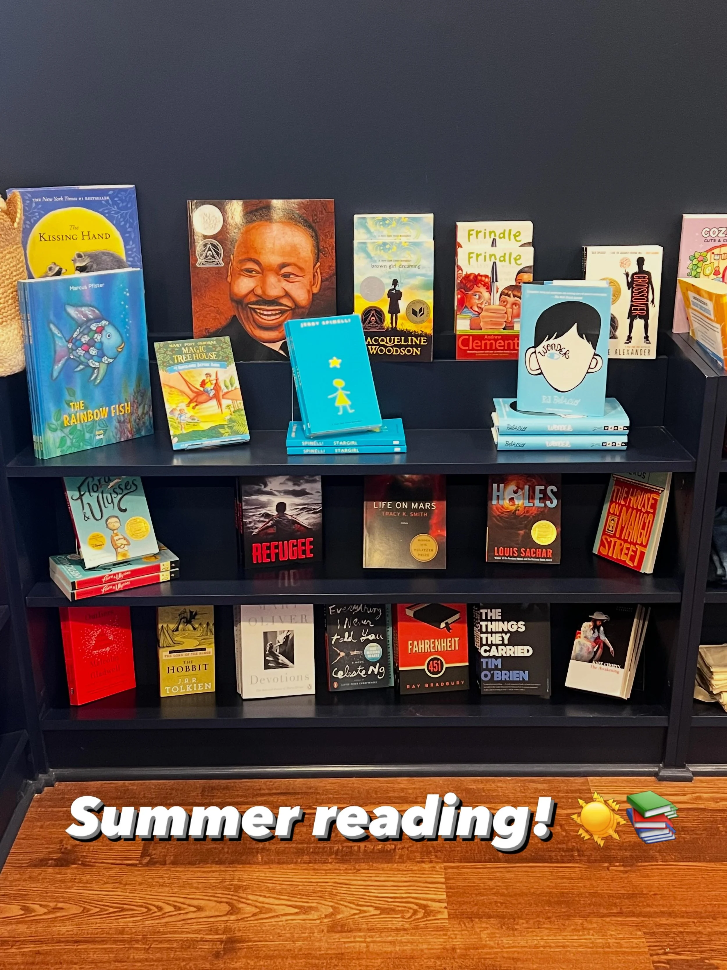 Books from school summer reading lists are here (some titles from West, Webb, CAK, Farragut, etc). Come in, browse, and stay awhile!

#thehivebookshop #summerreadinglist #indiebookstores #knoxville