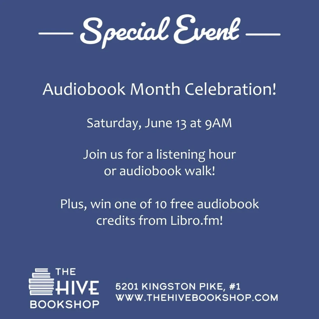 📚🎧 Join us Saturday, June 13 at 9 AM for an Audiobook Month celebration! 

Come enjoy a quiet hour in the store with your audiobook before we open, or grab your headphones and join fellow audiobook enthusiasts for a walk down Sutherland Avenue.

Th
