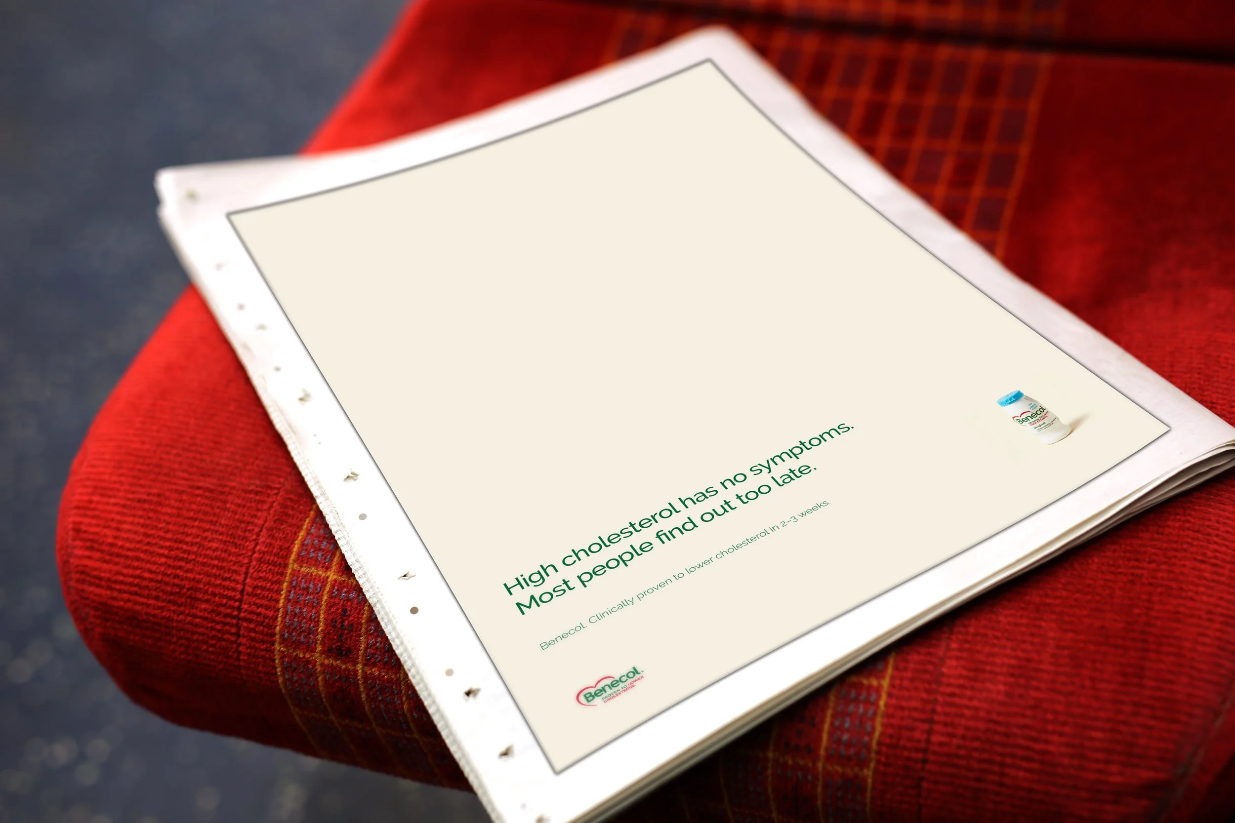 The Silent One — Benecol · Concept Advertising Campaign