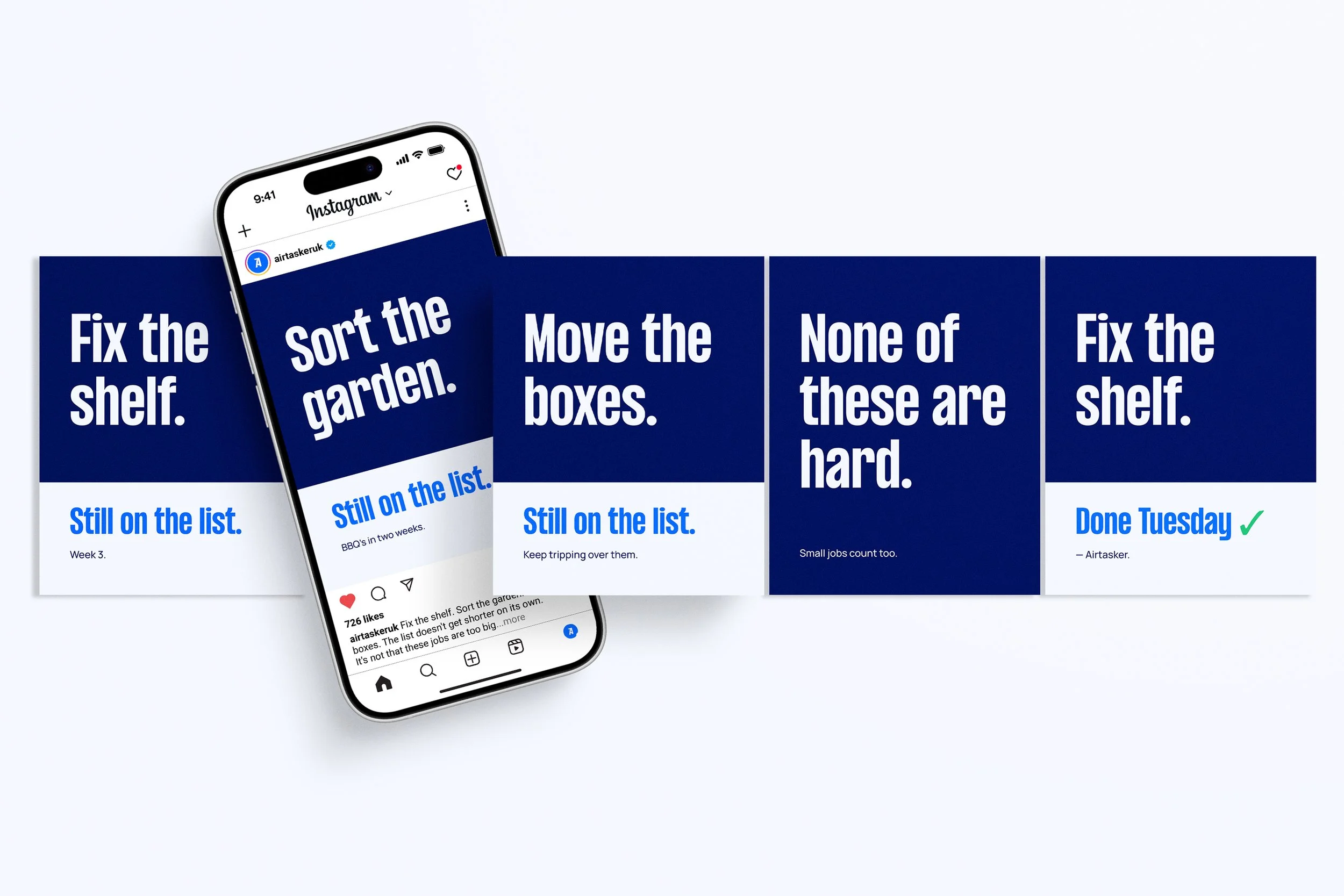 Small Jobs Count Too — Airtasker · Social Campaign
