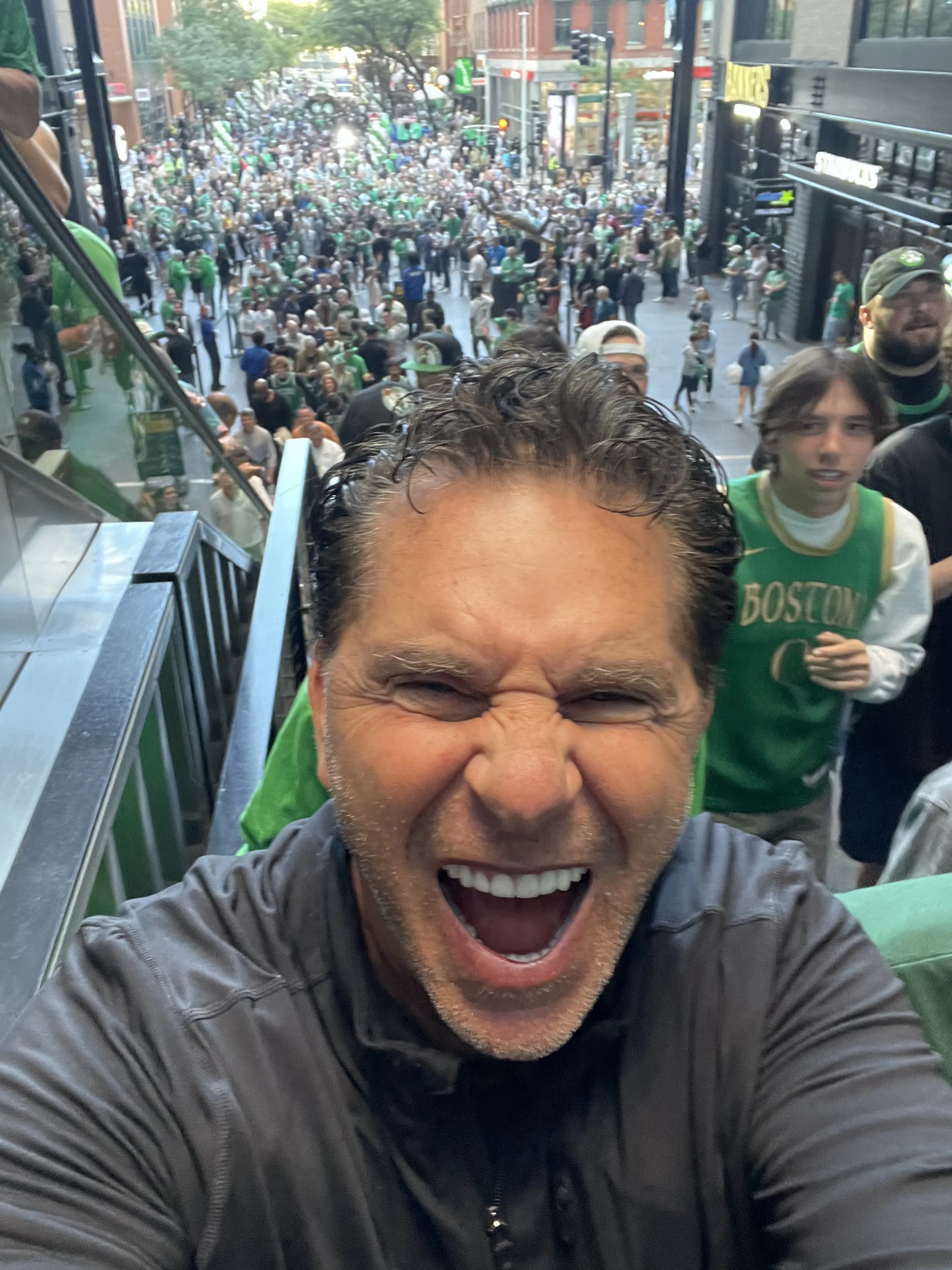 I’m a Sports Lover.

I’m a proud UConn alum and former college baseball player. Sports are still a big part of my life — I’m a Celtics fan, a fantasy football fanatic, and once co-hosted a national ESPN radio show, Sports Brothers, alongside my broth