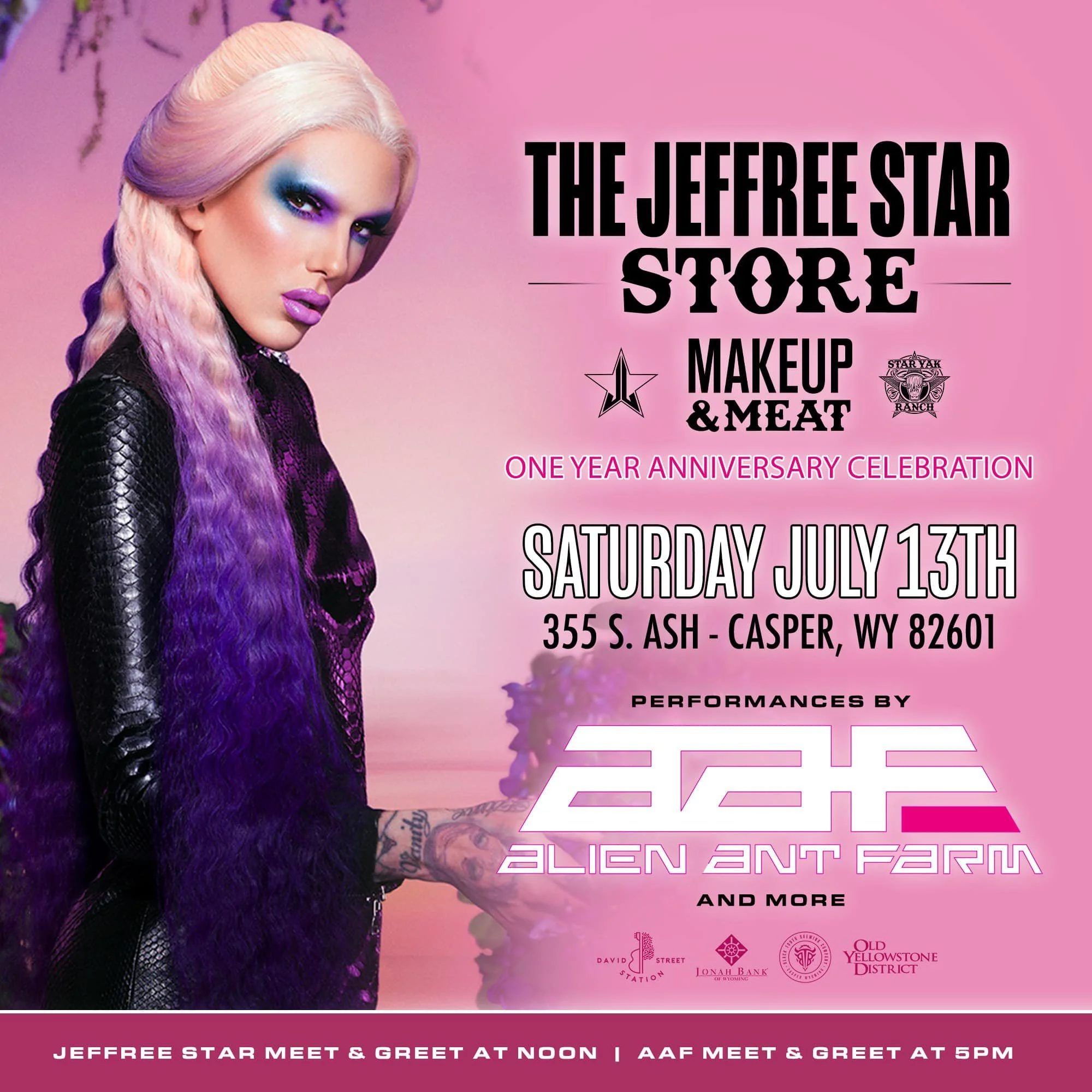 ALIEN ANT FARM X JEFFREE STAR STORE LAUNCH