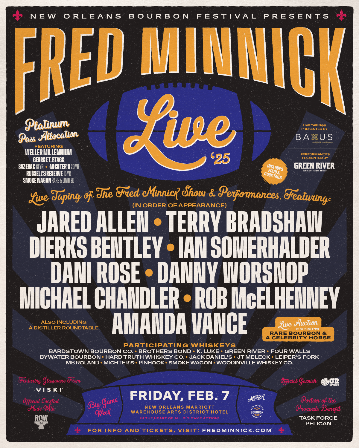 FRED MINNICK LIVE @ THE BIG GAME 2025