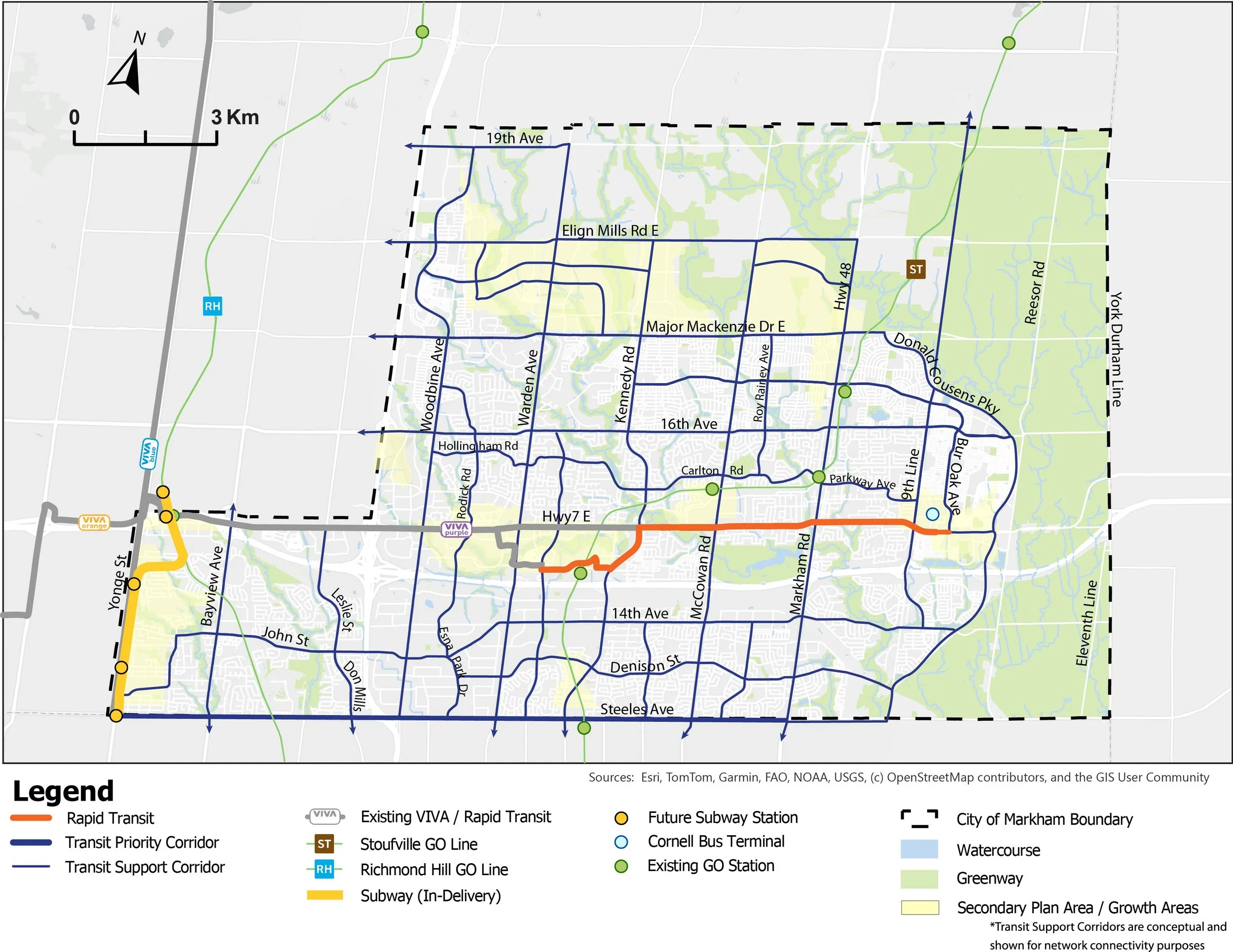Transit Alternative 2 - Neighbourhood