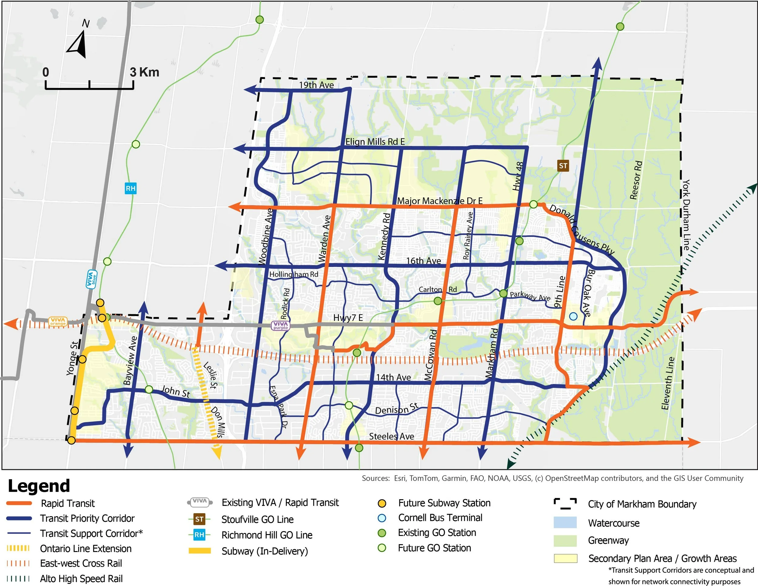 Transit Alternative 3 - Transit Supportive