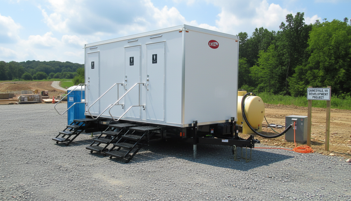 construction bathroom Trailers virginia