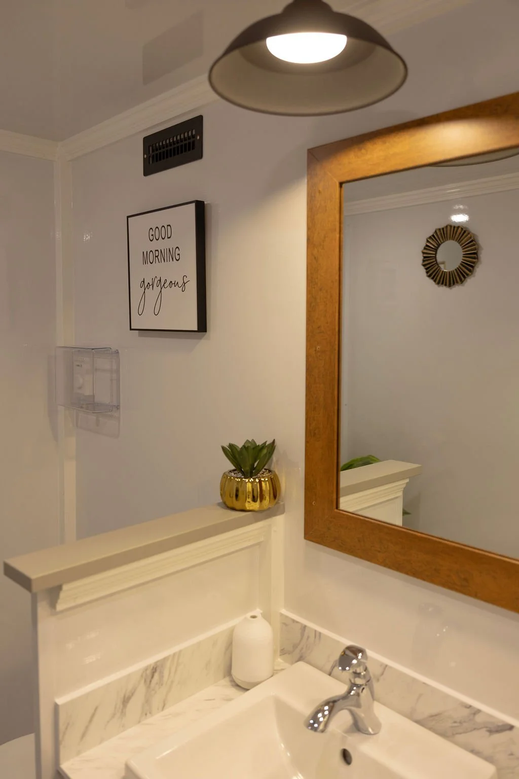 Mobile Restroom Trailer Rental - 3 Stall