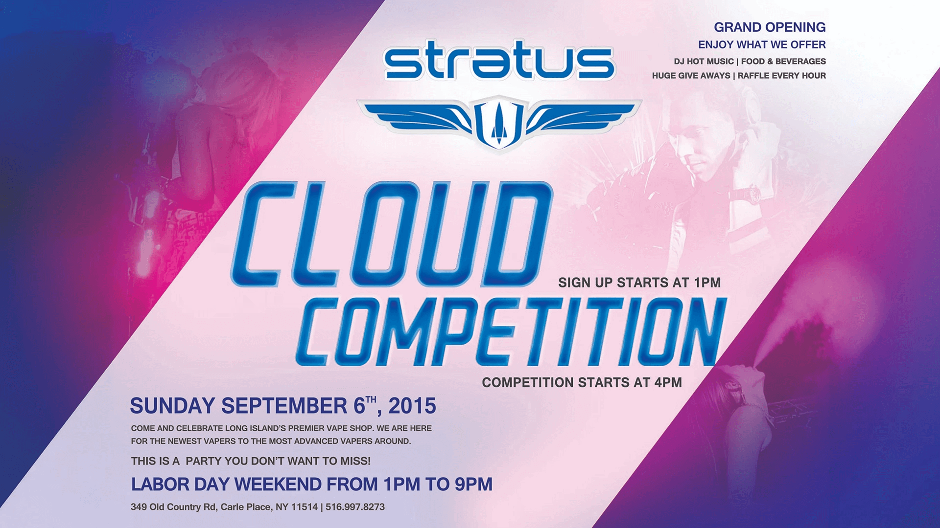 Stratus Competition Postcard