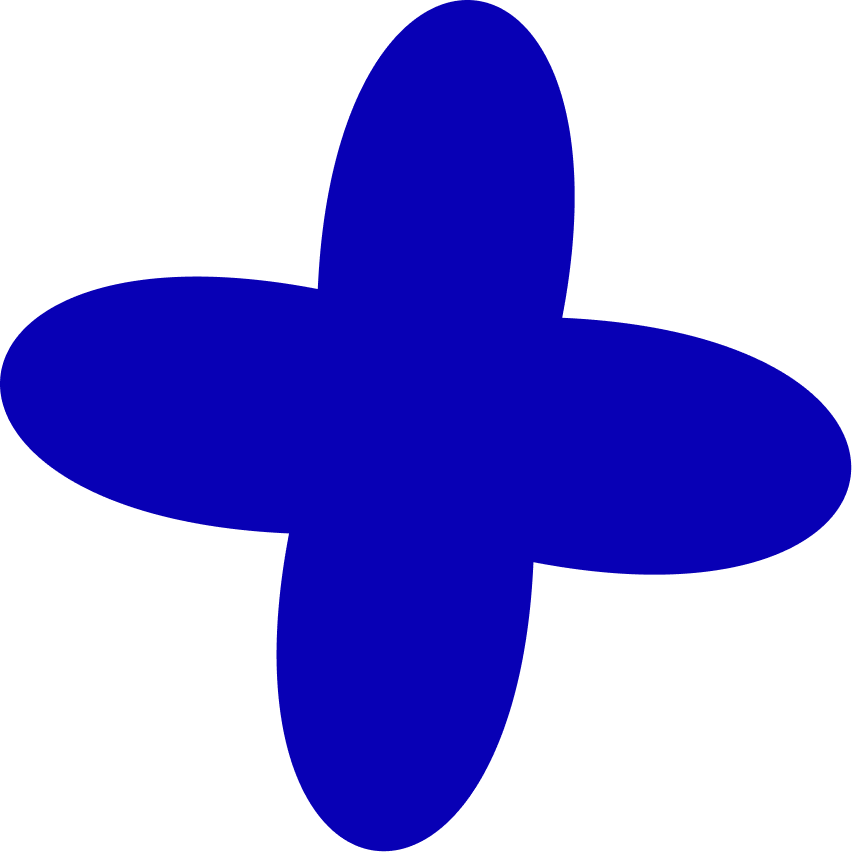 A dark purple abstract star graphic