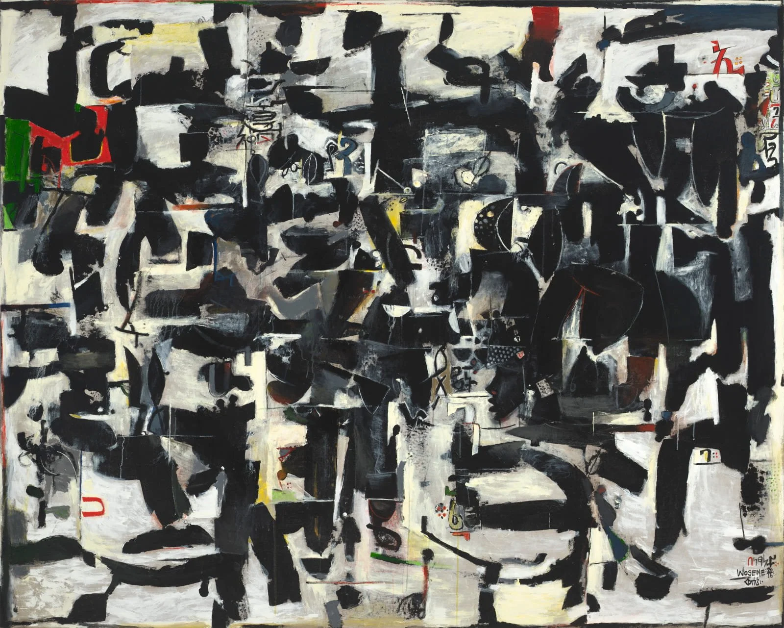 My Liberty, 2016, acrylic on linen, 81.75” x 101.25” (206.4 x 257.2 cm)