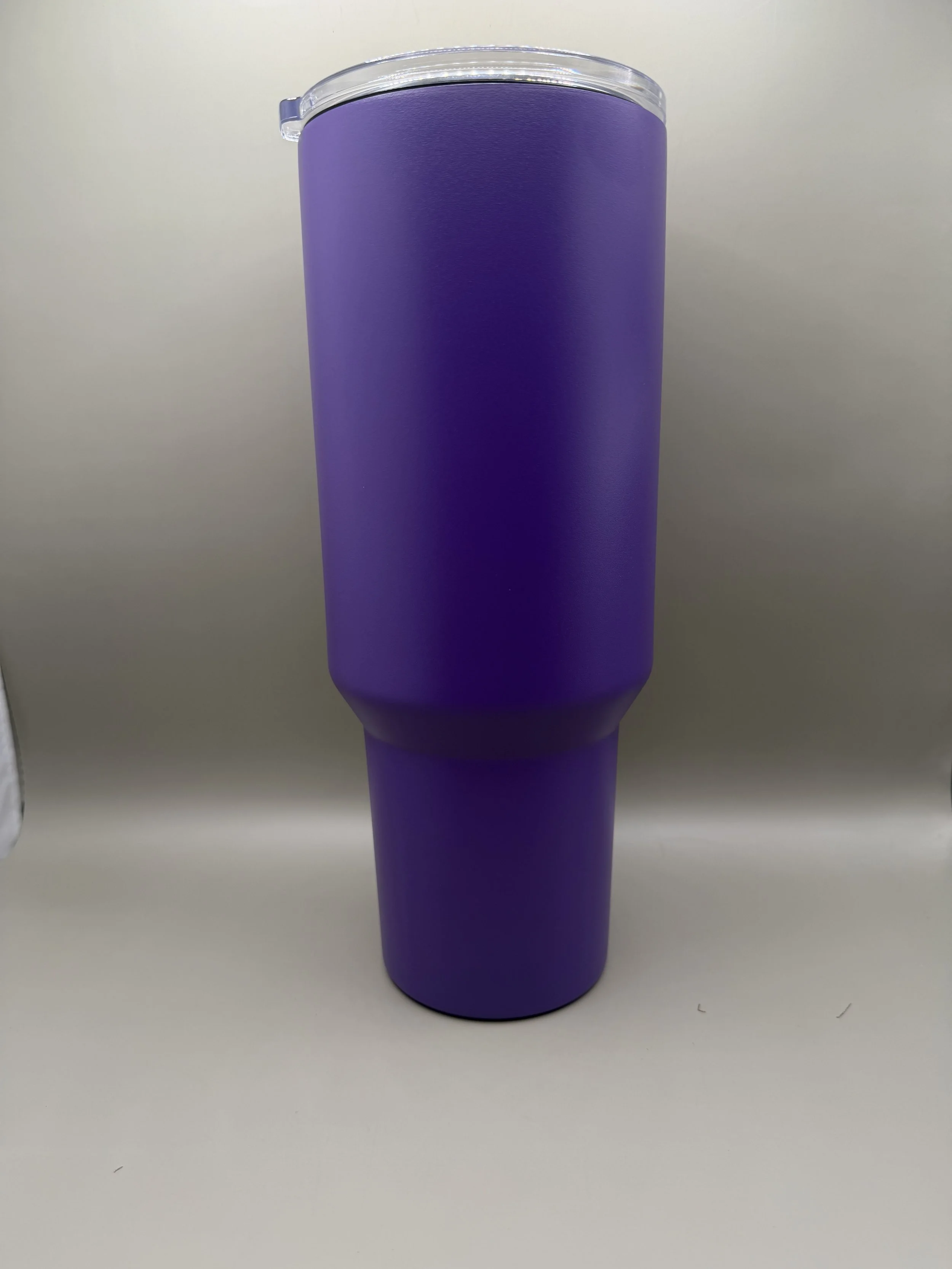 40oz Tumbler Purple with Lid