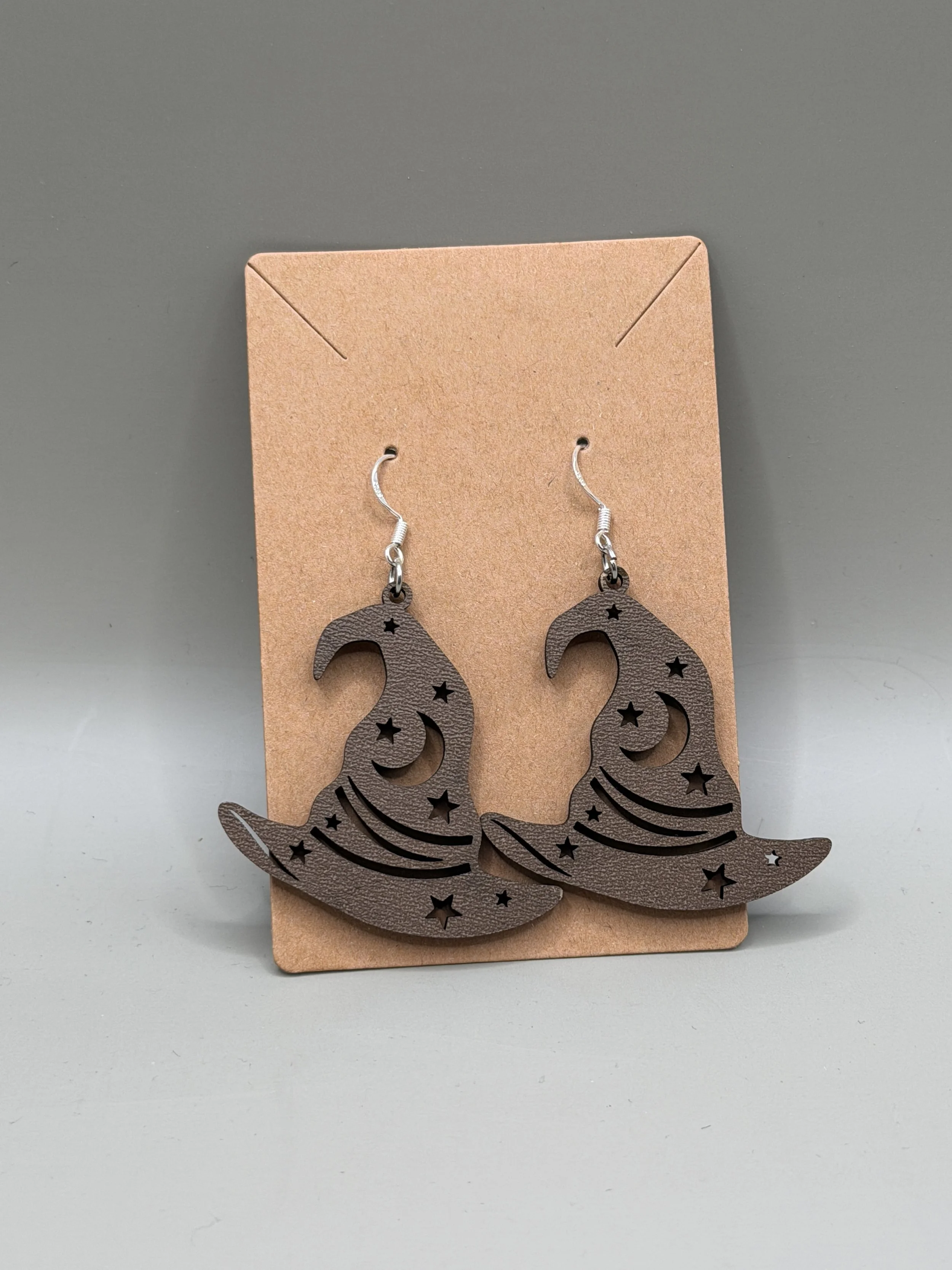 Starry Witch Hat Dangle Earrings.JPG