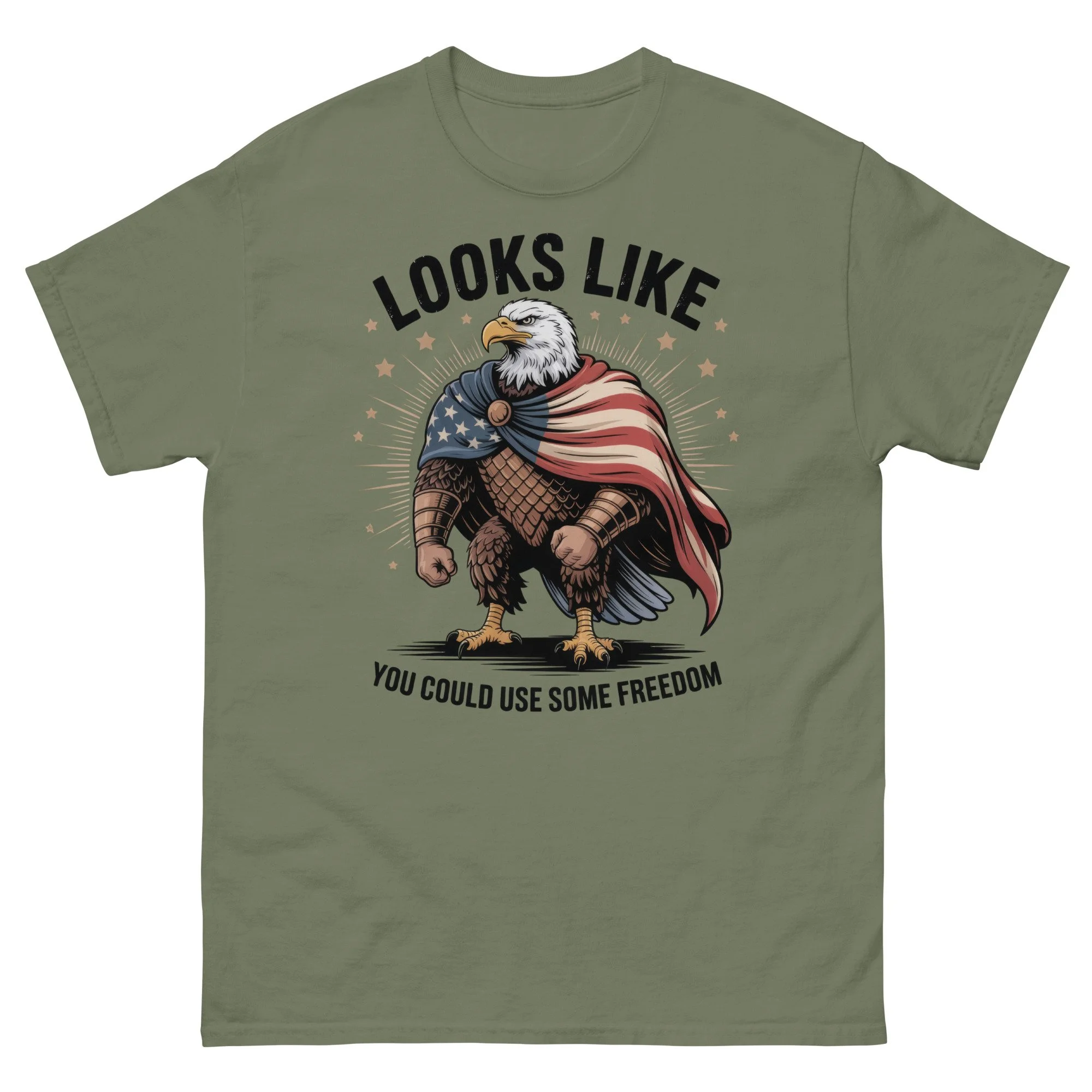 unisex-classic-tee-military-green-front-6a021df5cb572.jpg