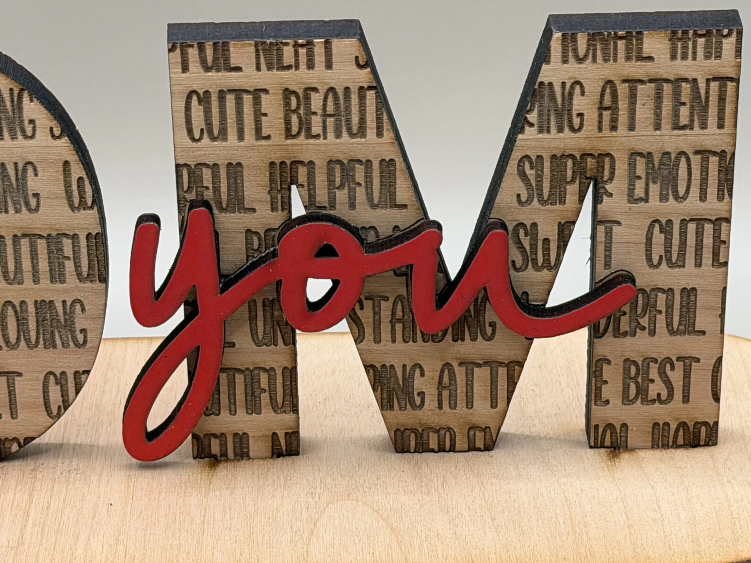 Mom I Love You Sign - You Lettering.JPG