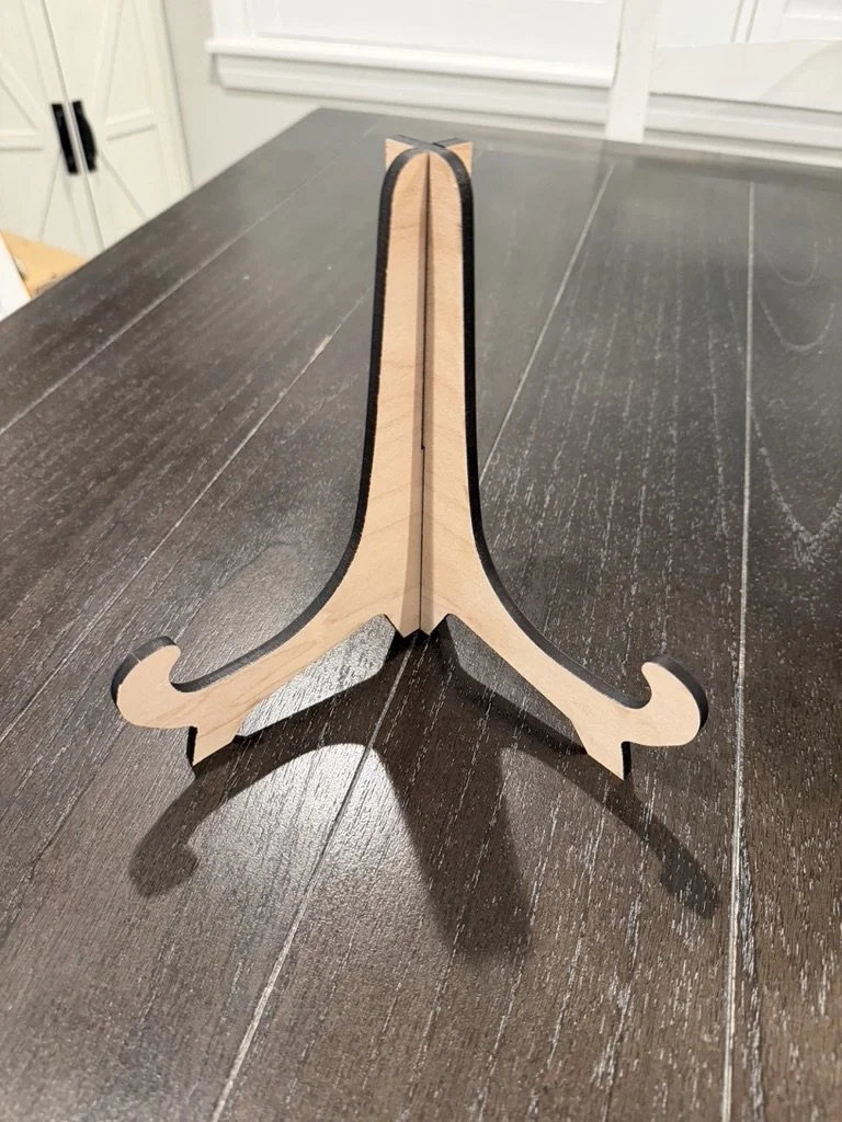 Laser Engraved Display Stand