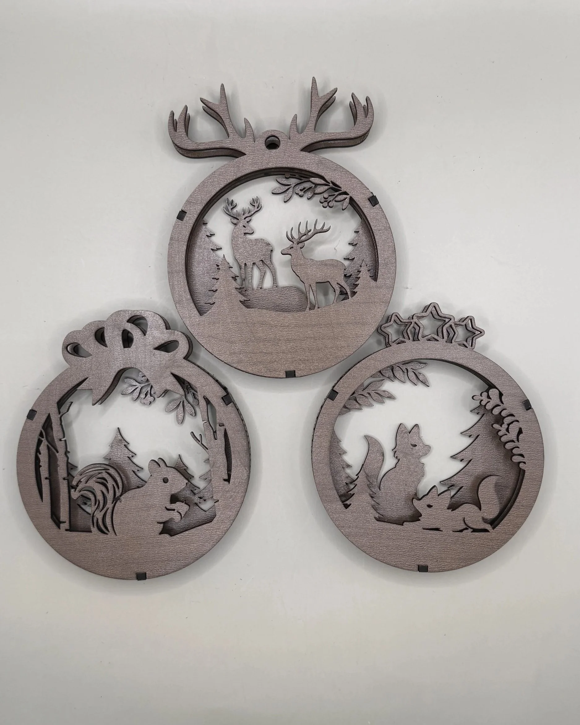 woodland-animals-layered-wood-ornament-3-pack-walnut-01-set.jpg