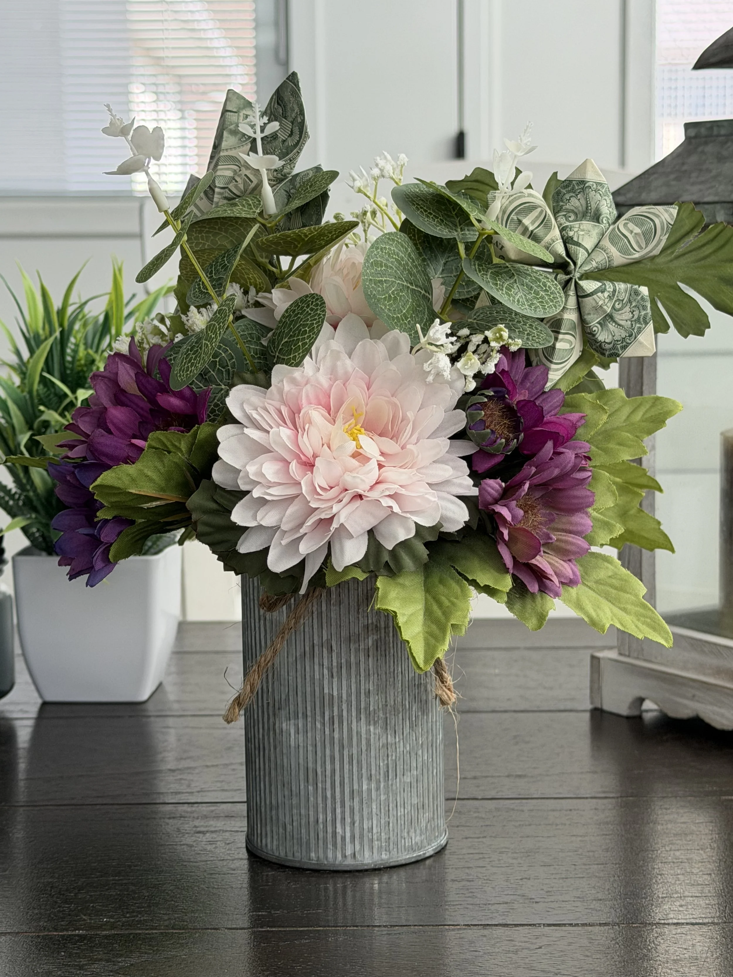 Money Flower Bouquet - Purple-pink-with money.jpeg