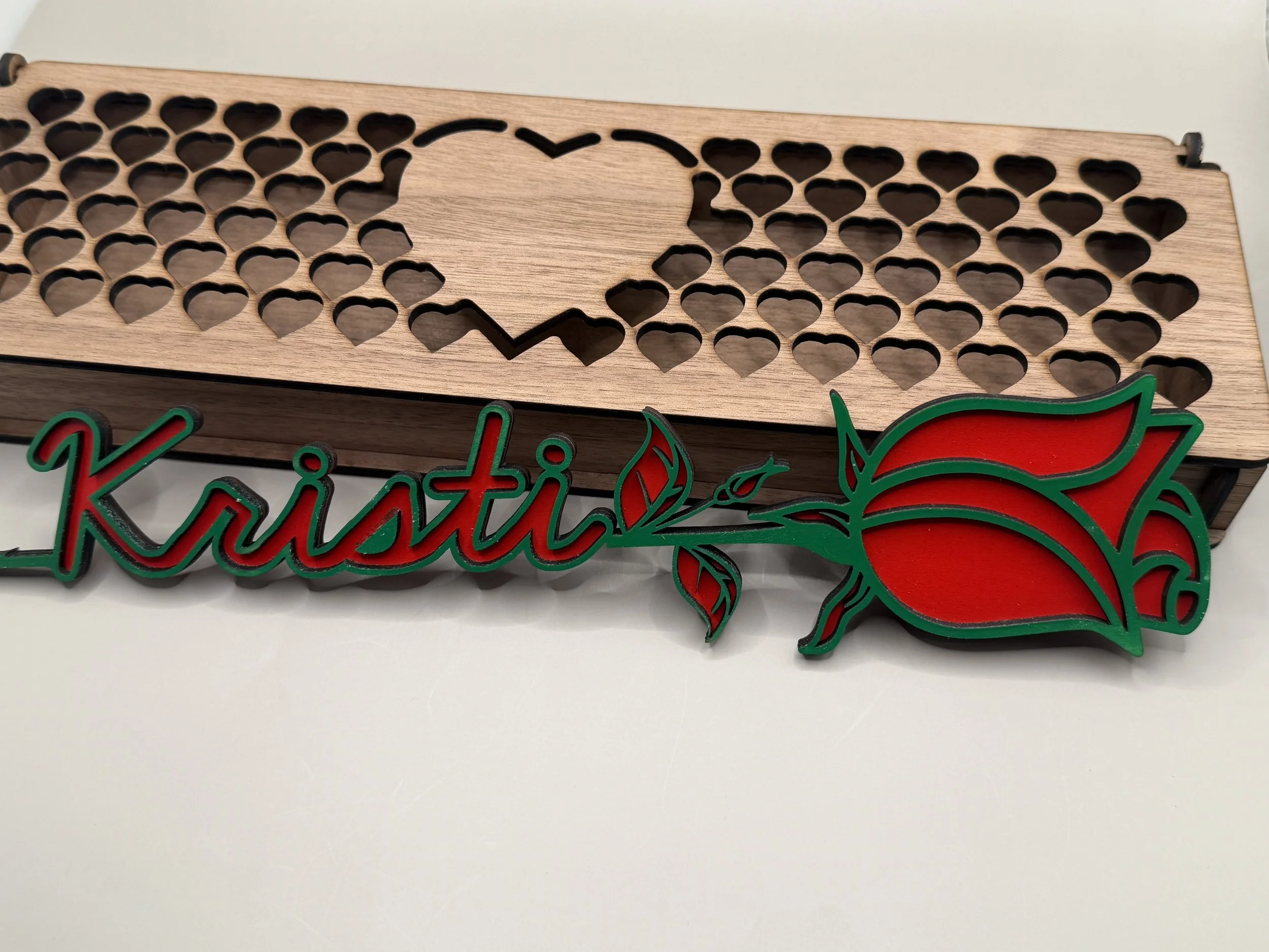 Name Rose with Walnut Box - Front .JPG