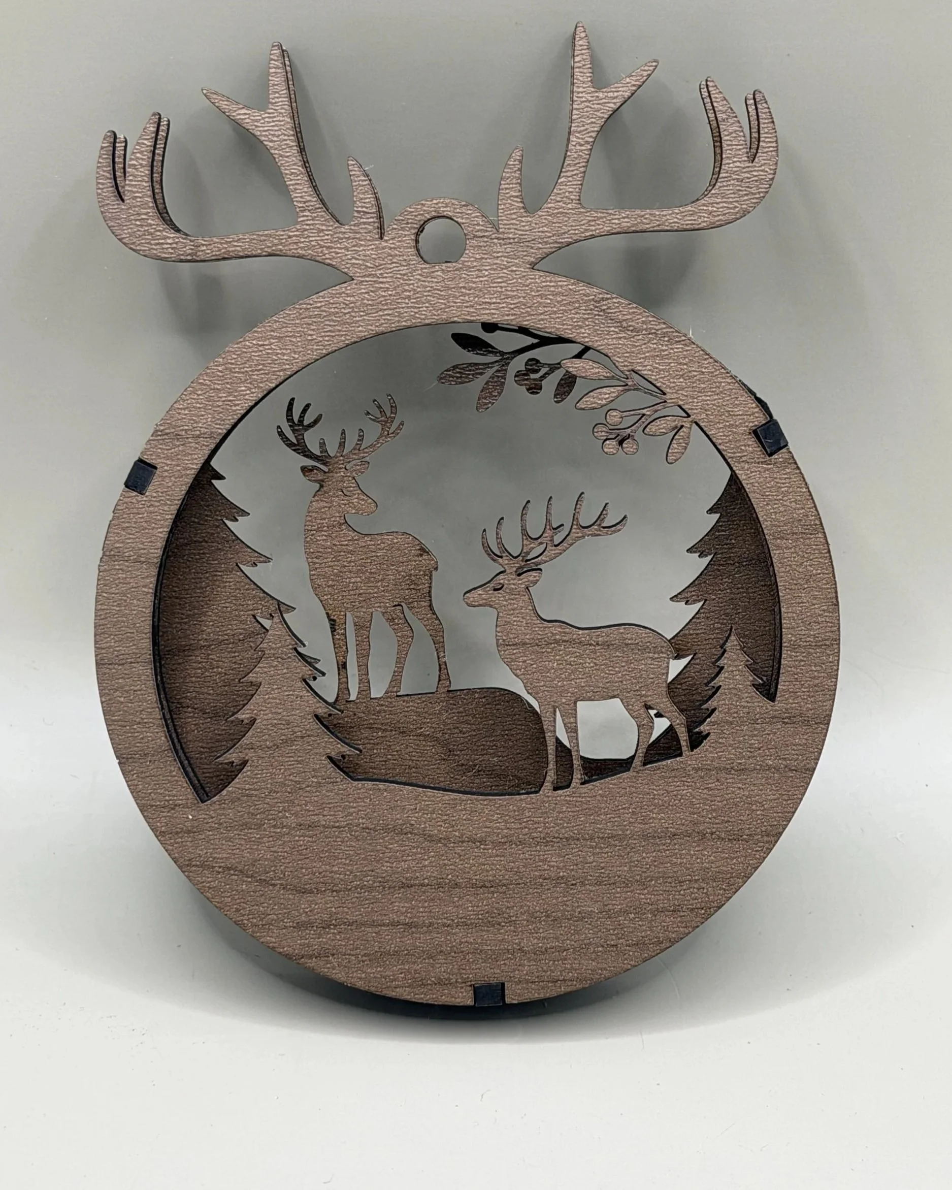 reindeer-antler-layered-wood-christmas-ornament-walnut-02-front-angle.jpg