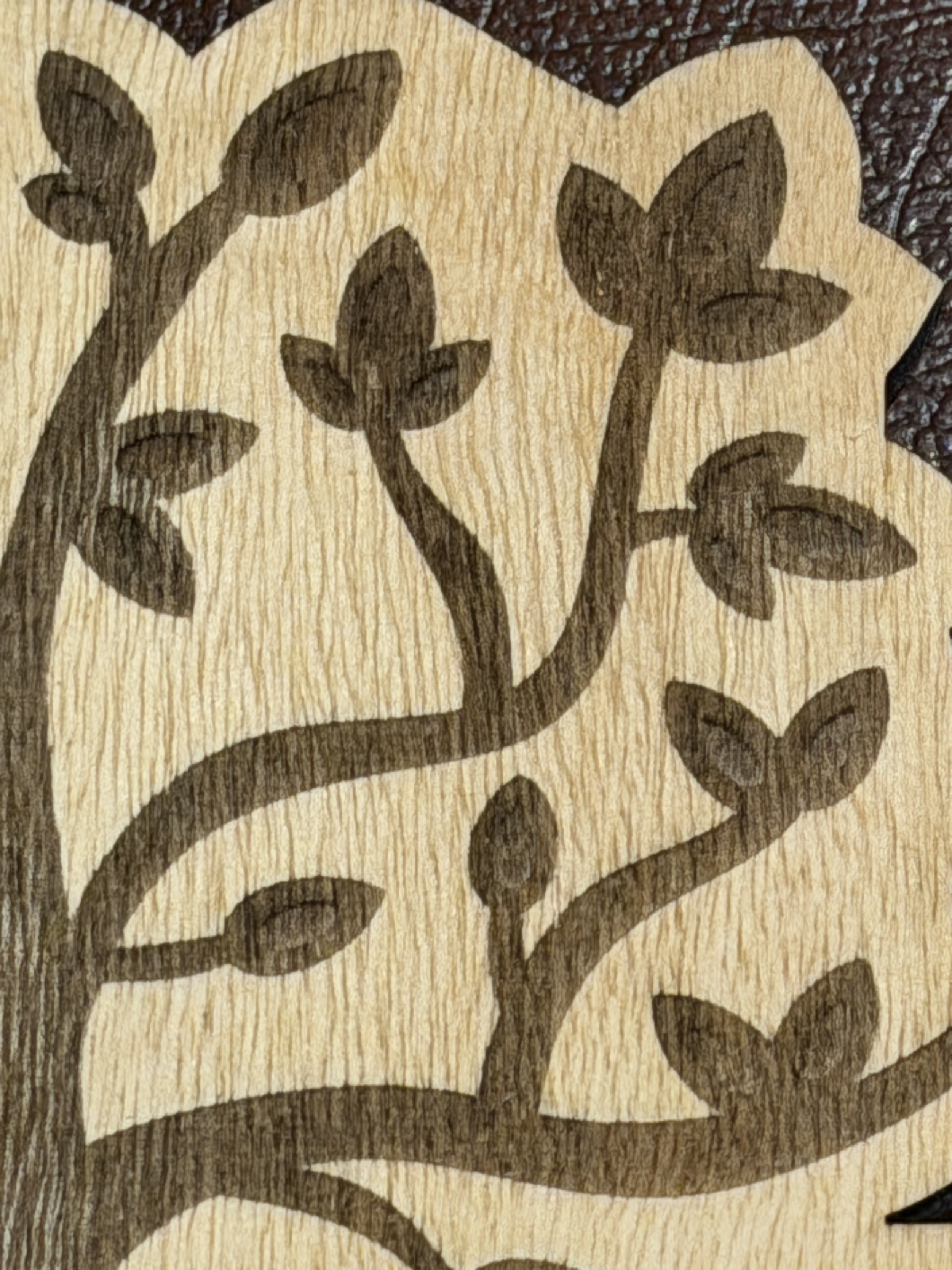 Family Birthday sign Leaves Detail.JPG