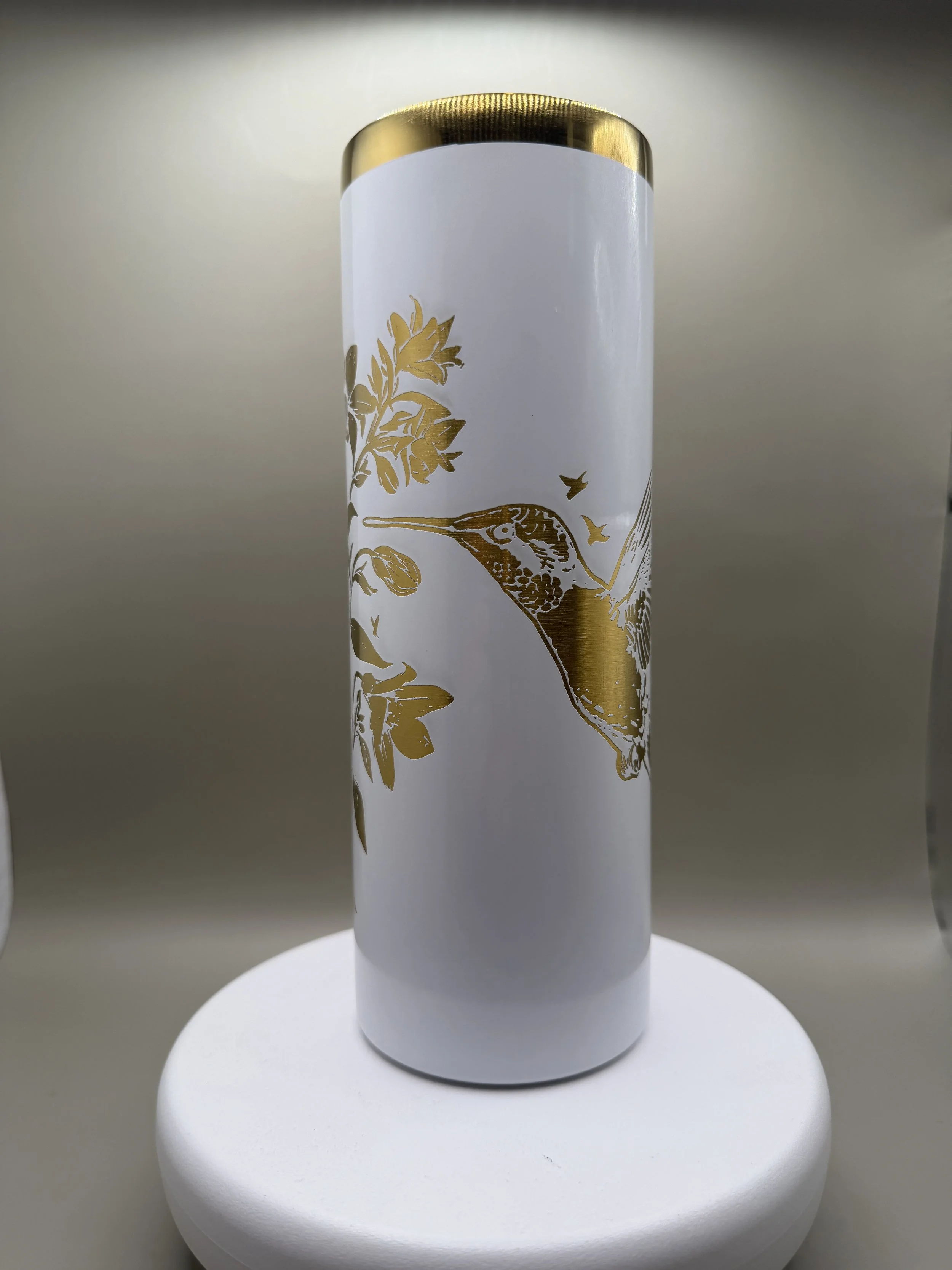 Hummingbird Floral 20oz Skinny tumbler3.JPG