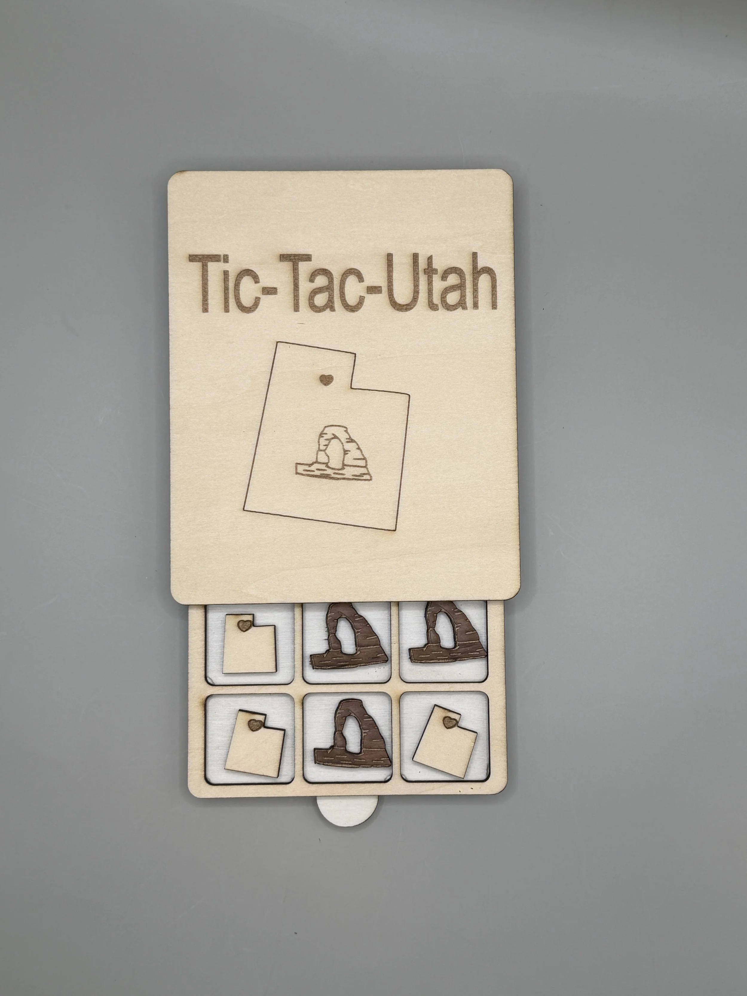 Tic-Tac-Utah Game - sliding out.JPG