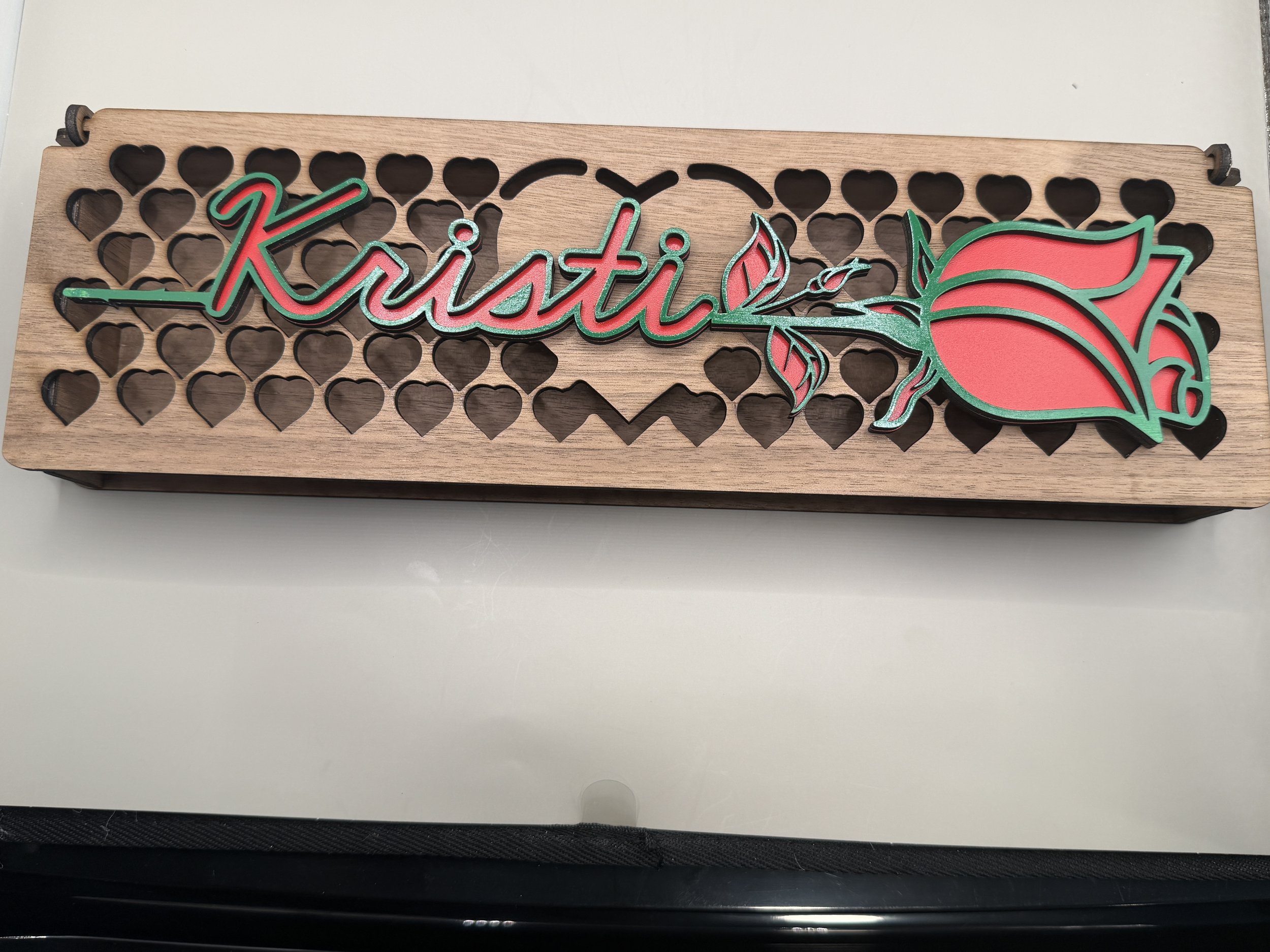 Name Rose on top of Walnut Box.JPG